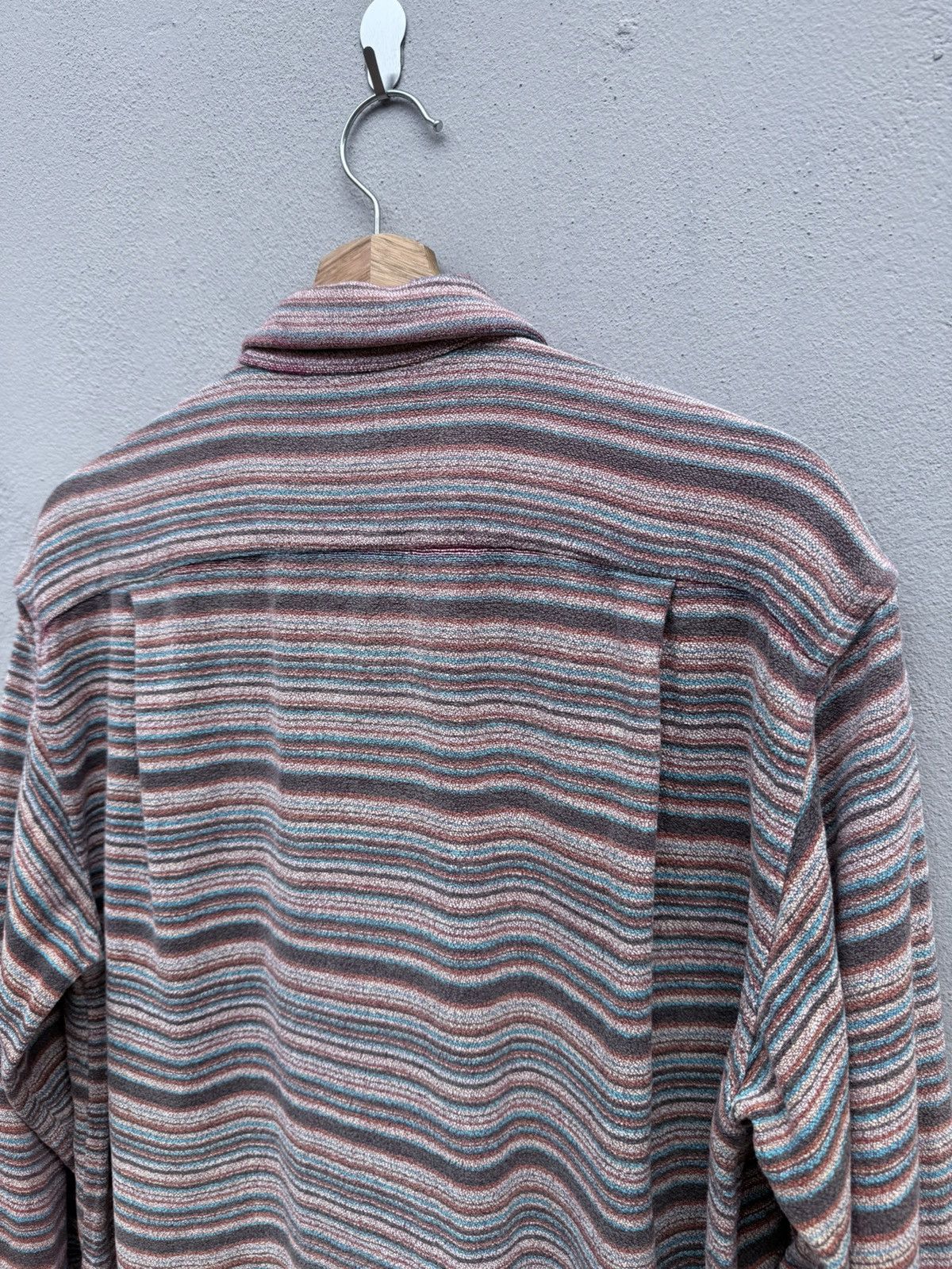 Sugar Cane Vintage Distressed SUGAR CANE Stripes Flannel Rare Design Size US L / EU 52-54 / 3 - 13 Thumbnail
