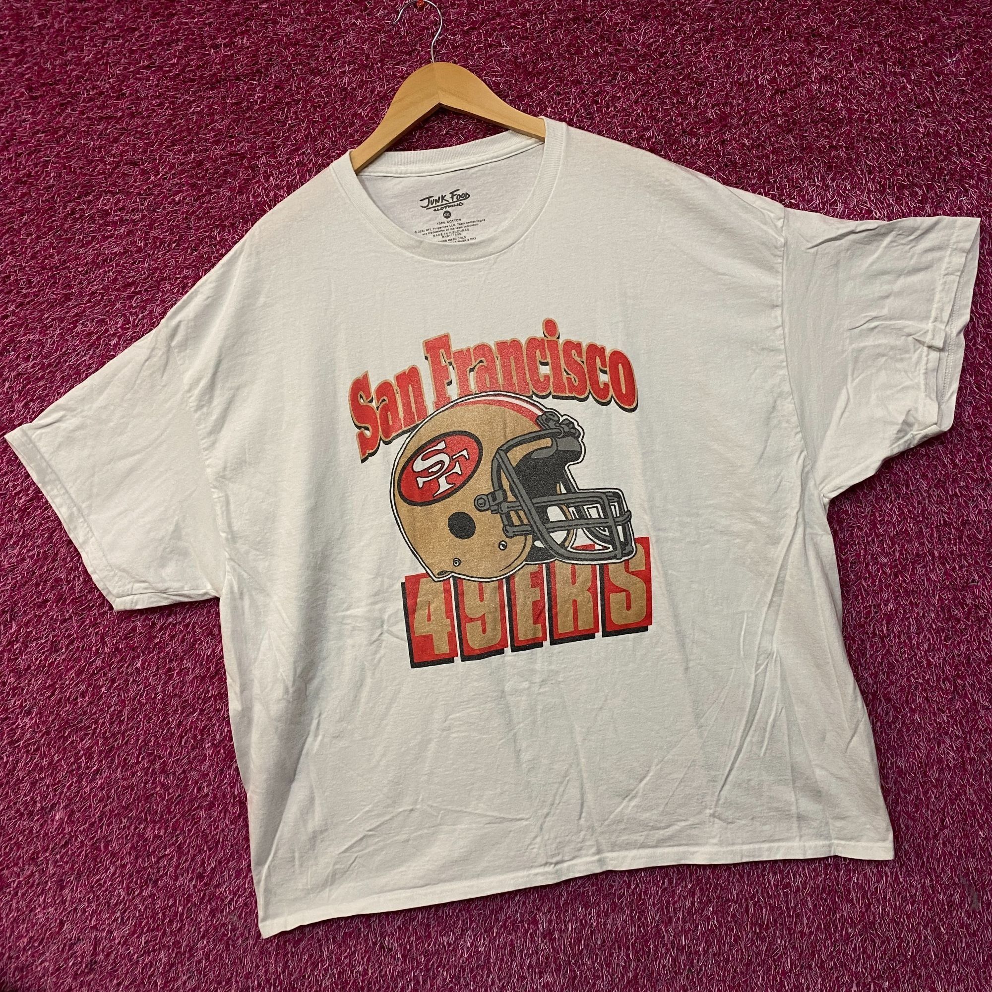 Junk Food NFL Junk Food San Francisco 49rs White Helmet Logo 2XL Size US XXL / EU 58 / 5 - 3 Thumbnail