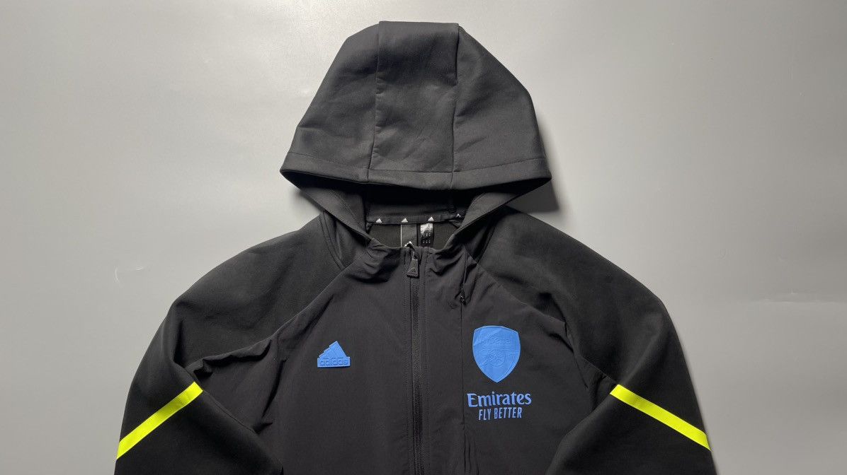 Adidas × Vintage ARSENAL ADIDAS 2023/2024 FOOTBALL TRAINING TRAVK TOP Size US L / EU 52-54 / 3 - 2 Thumbnail