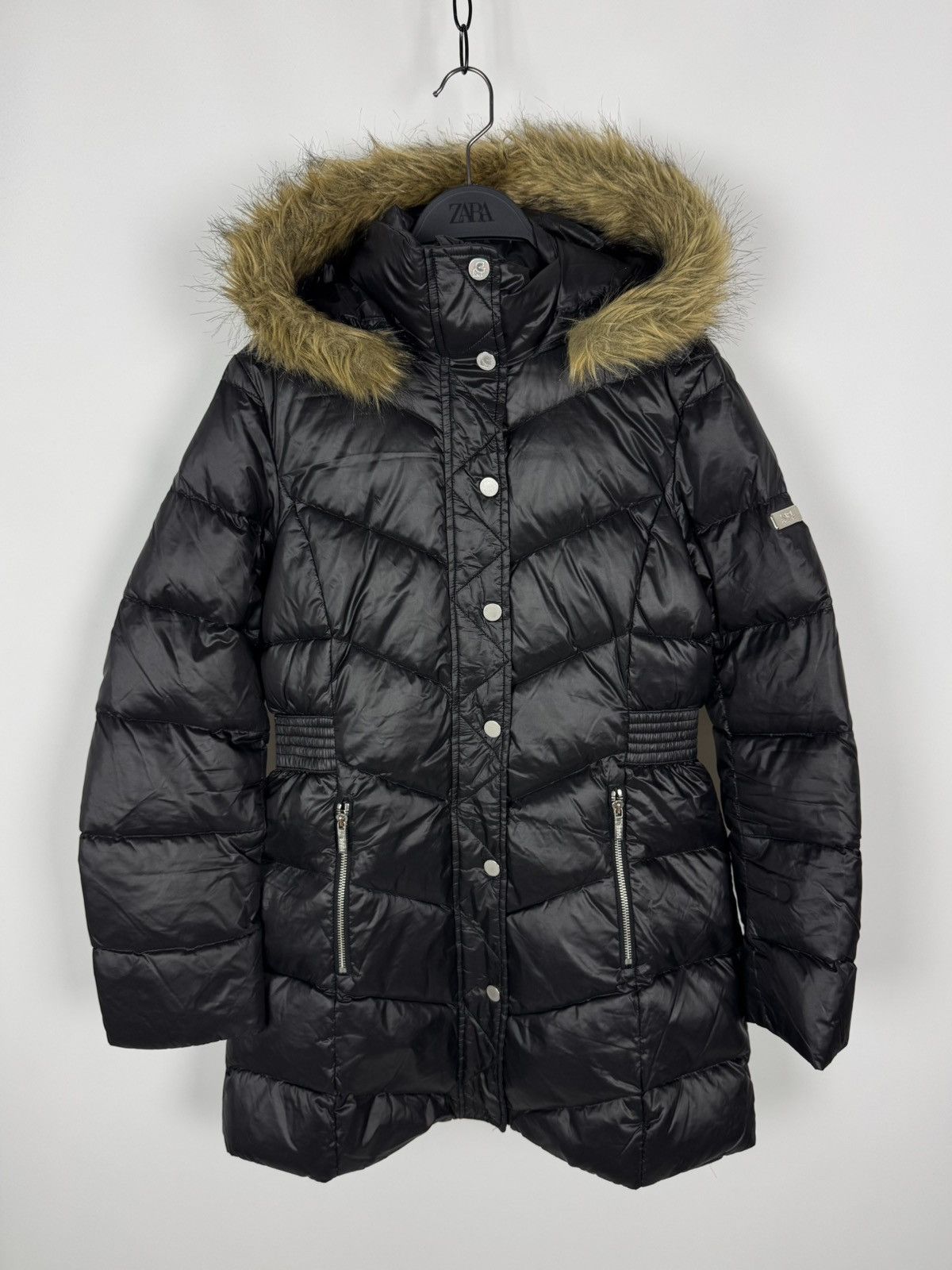 Karl Lagerfeld Karl Lagerfeld Down Puffer Women’s Jacket Size L / US 10 / IT 46 - 2 Thumbnail