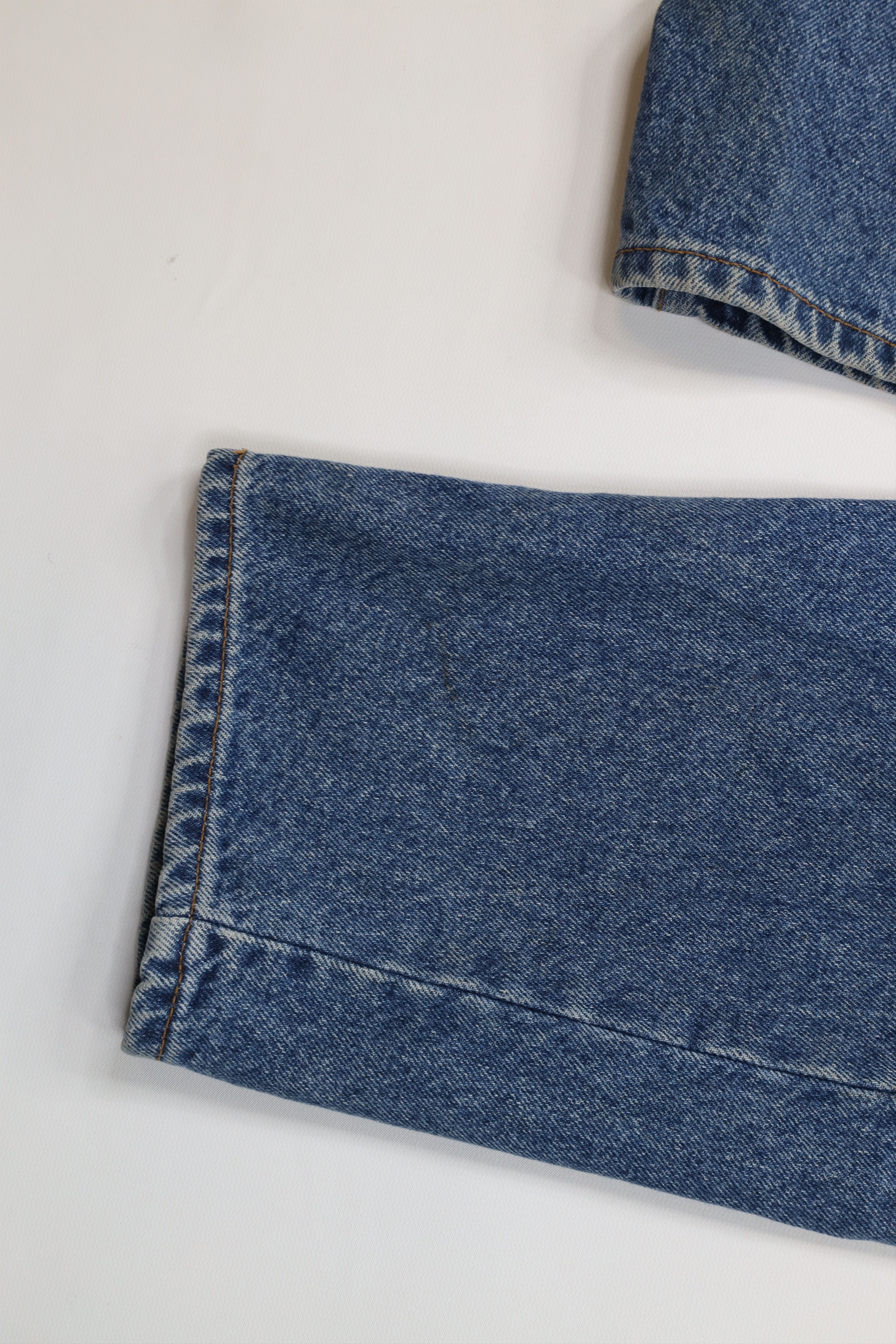 Gap Vintage 80s 90s Gap Button Fly Straight Leg Jeans Japan Size US 33 - 6 Thumbnail
