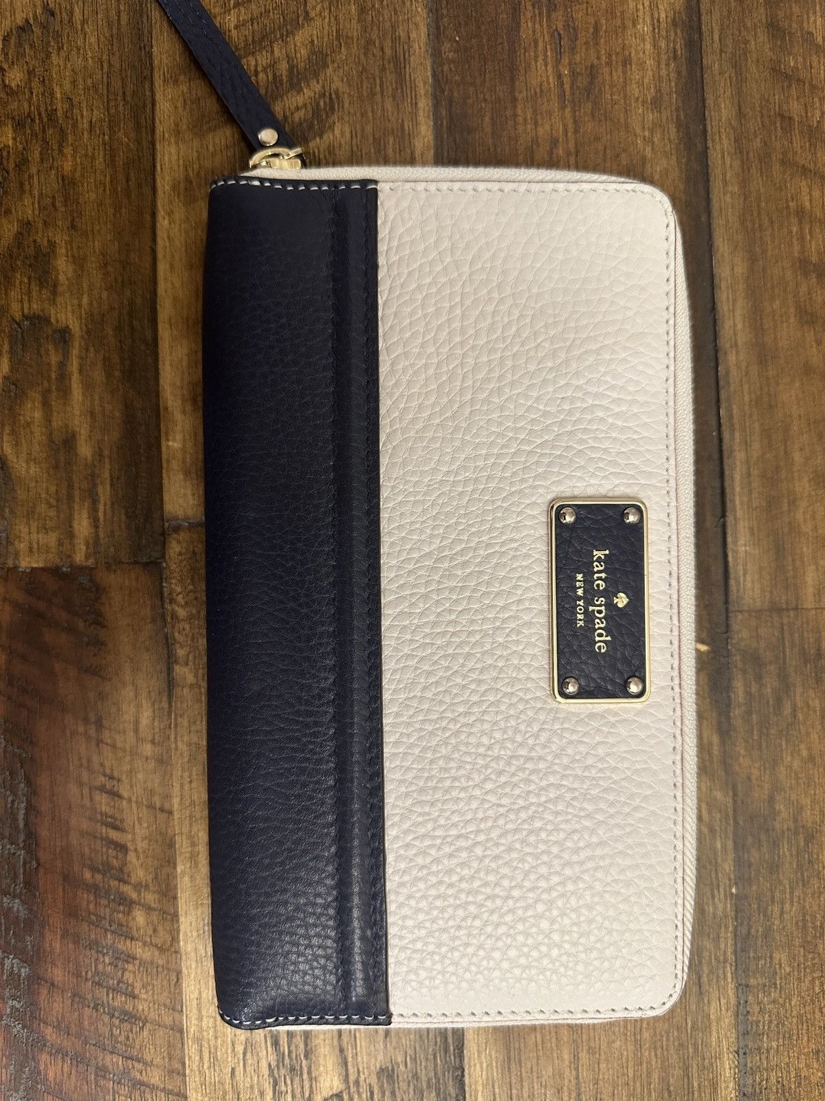 image of New Blue & White Kate Spade Wallet, Women's