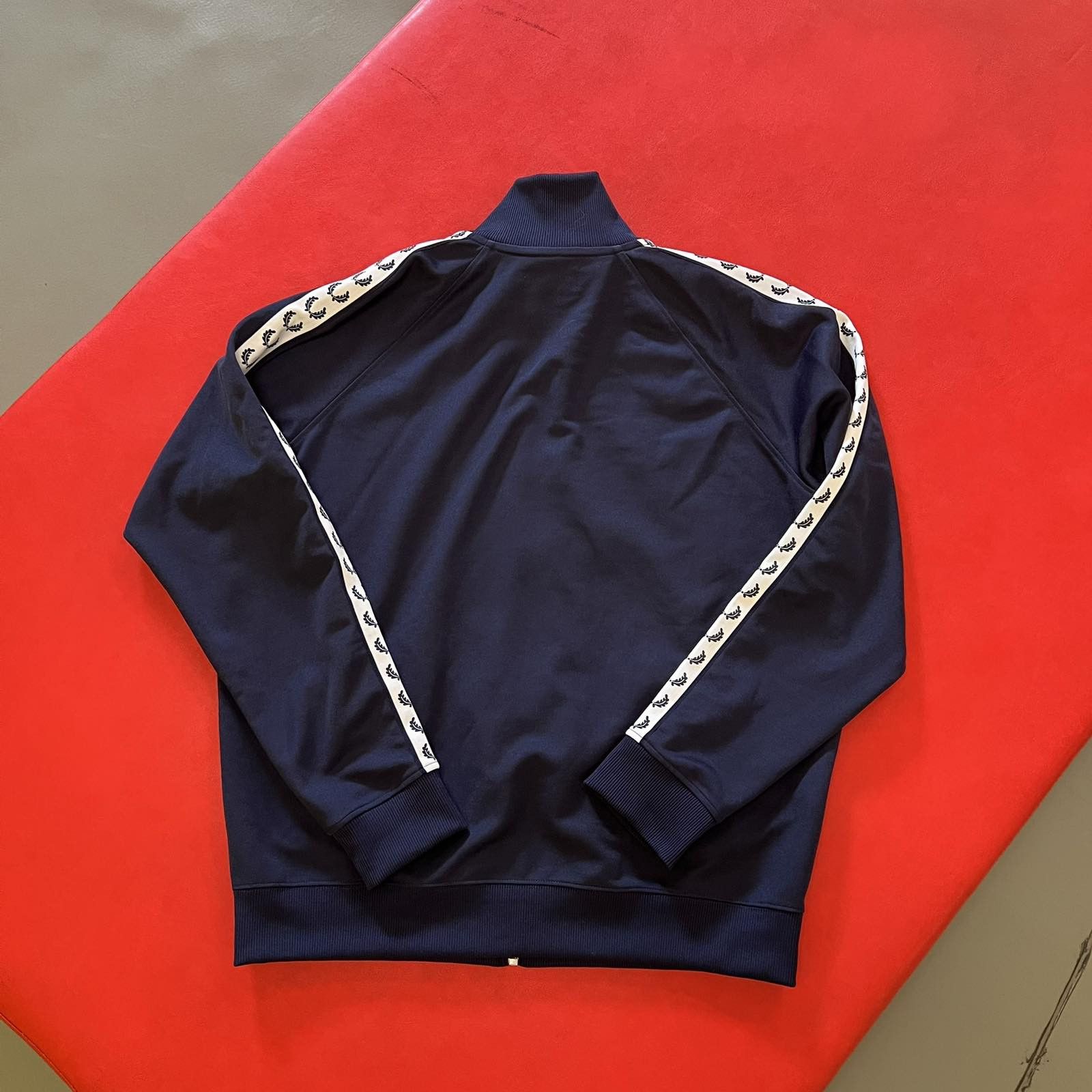 Fred Perry Fred Perry Track Blue Jacket Sz XL Size US XL / EU 56 / 4 - 2 Thumbnail