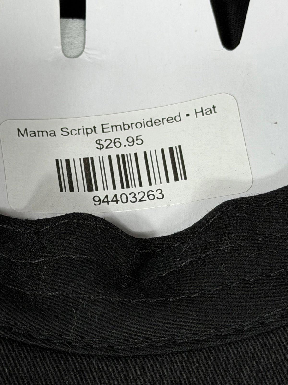 Other Mama Script Embroidered Leopard Print Trucker Hat New Size ONE SIZE - 6 Thumbnail