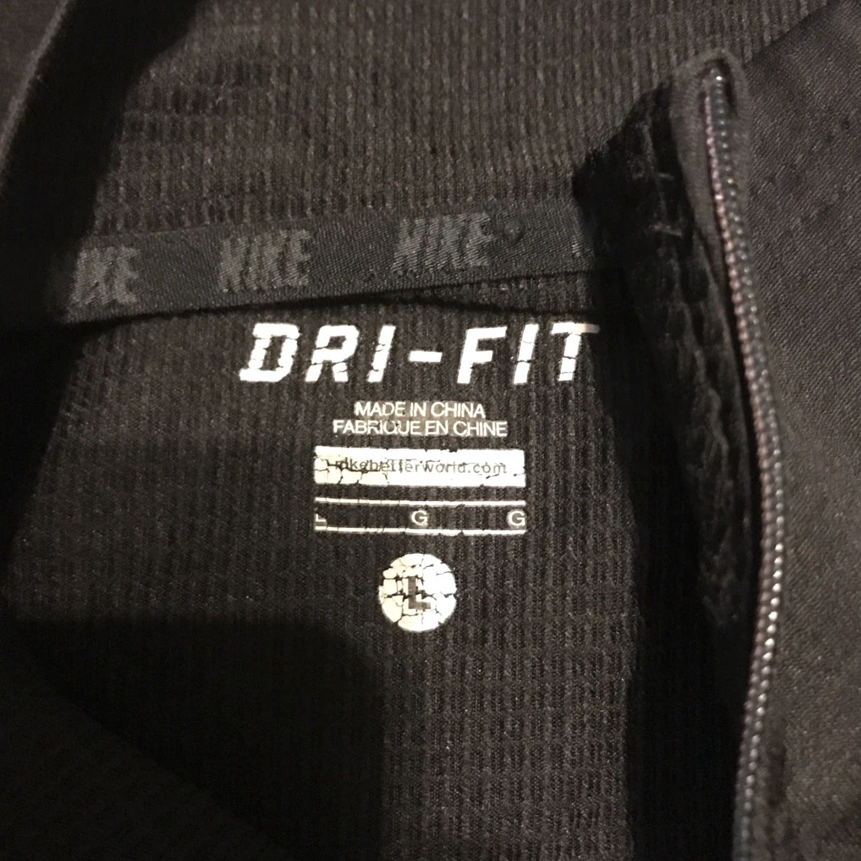Nike Nike Dri-Fit Pullover 1/4 Zip Black Regular L Men’s Medium Nike Dri-FIT Mock Neck Zip Activewear Casual Shirt Size US L / EU 52-54 / 3 - 2 Thumbnail