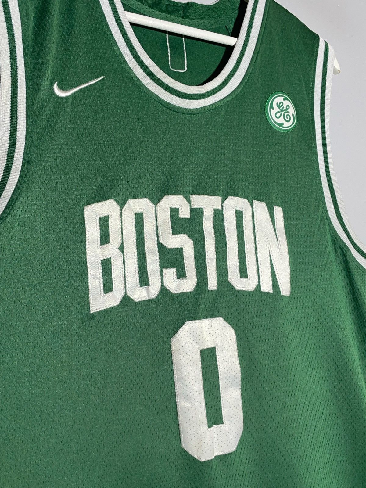 NBA × Nike #0 Tatum Boston Celtics Nike Y2k NBA Basketball Jersey Size US L / EU 52-54 / 3 - 3 Thumbnail