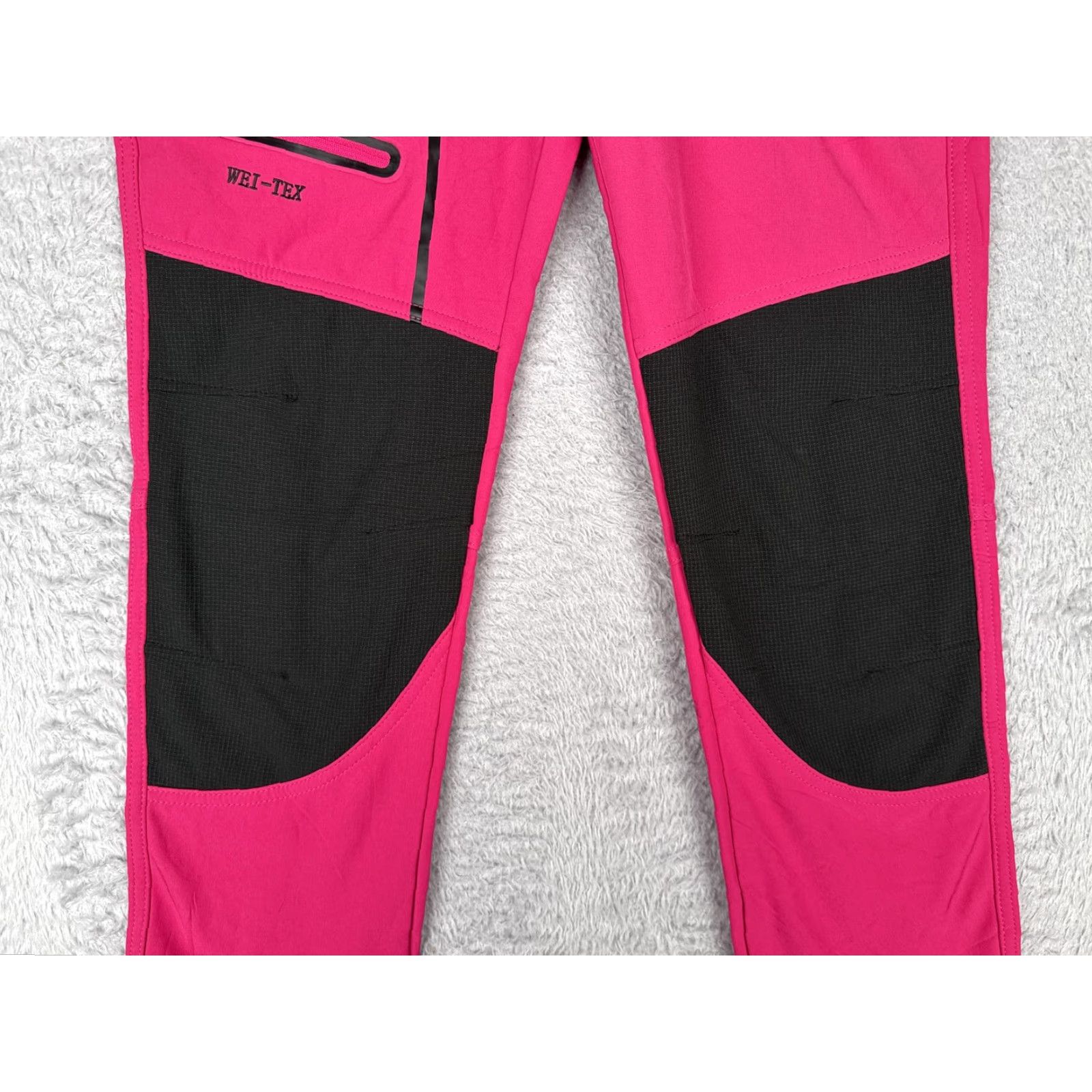 Pinko Outdoorsport Pants Womens Small Pink Hiking Softshell WEI-TEX Knee Reinforced Size 28" / US 6 / IT 42 - 3 Thumbnail