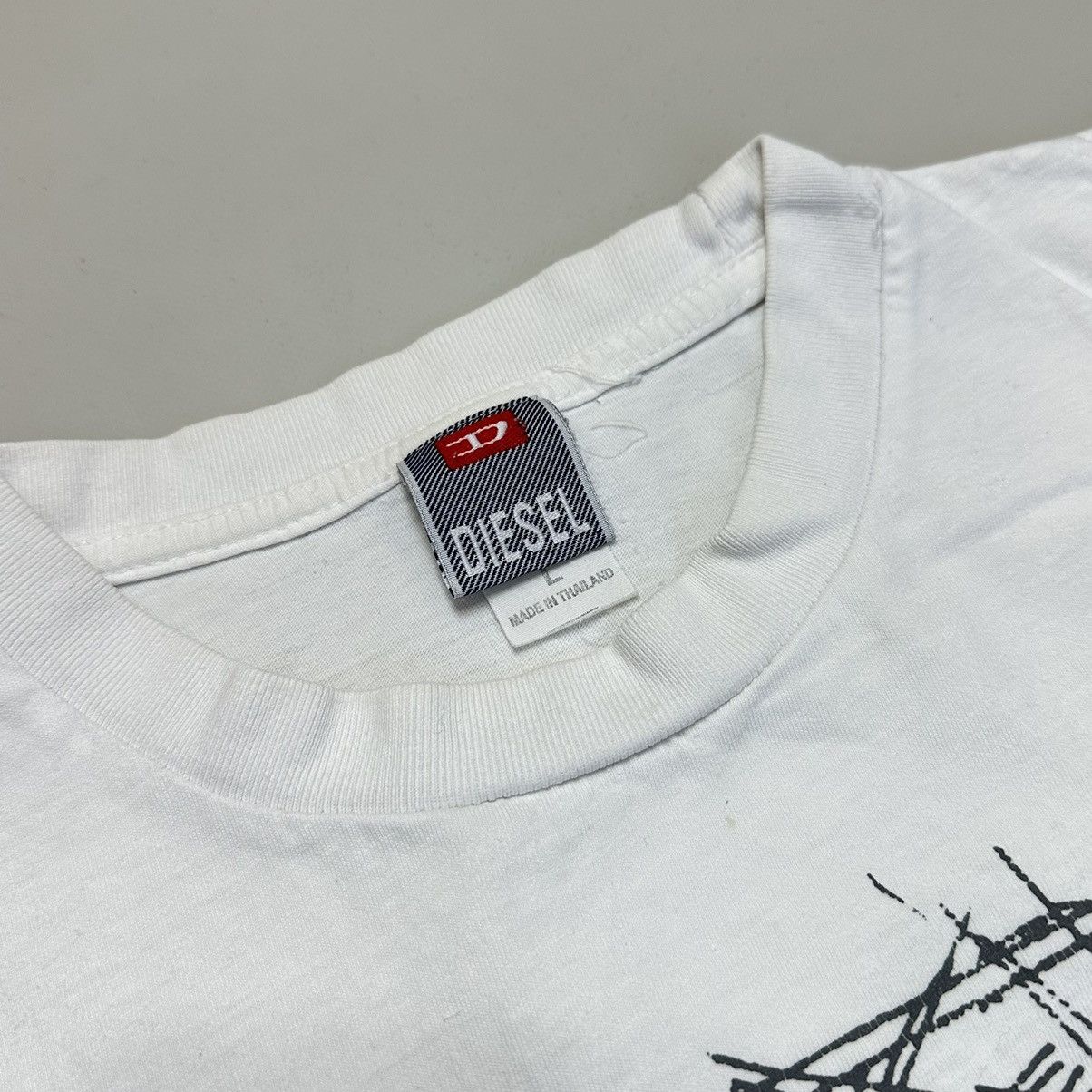 Diesel Vintage Diesel Big Logo Tee / T Shirt Size US L / EU 52-54 / 3 - 6 Thumbnail