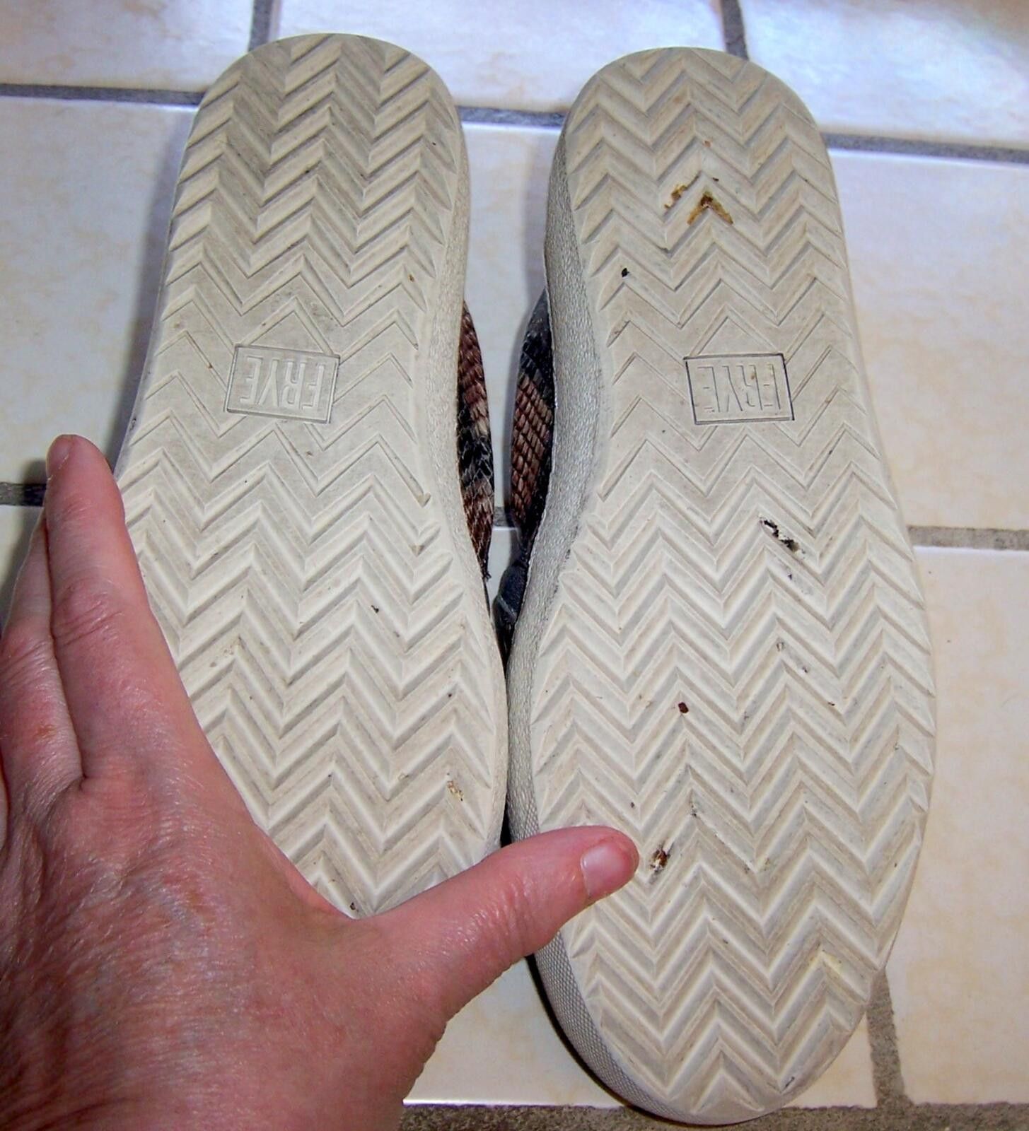 Frye Frye Webster Snake Print Leather Slip On Sneakers Wms 6.5US Size US 6.5 / IT 36.5 - 5 Thumbnail