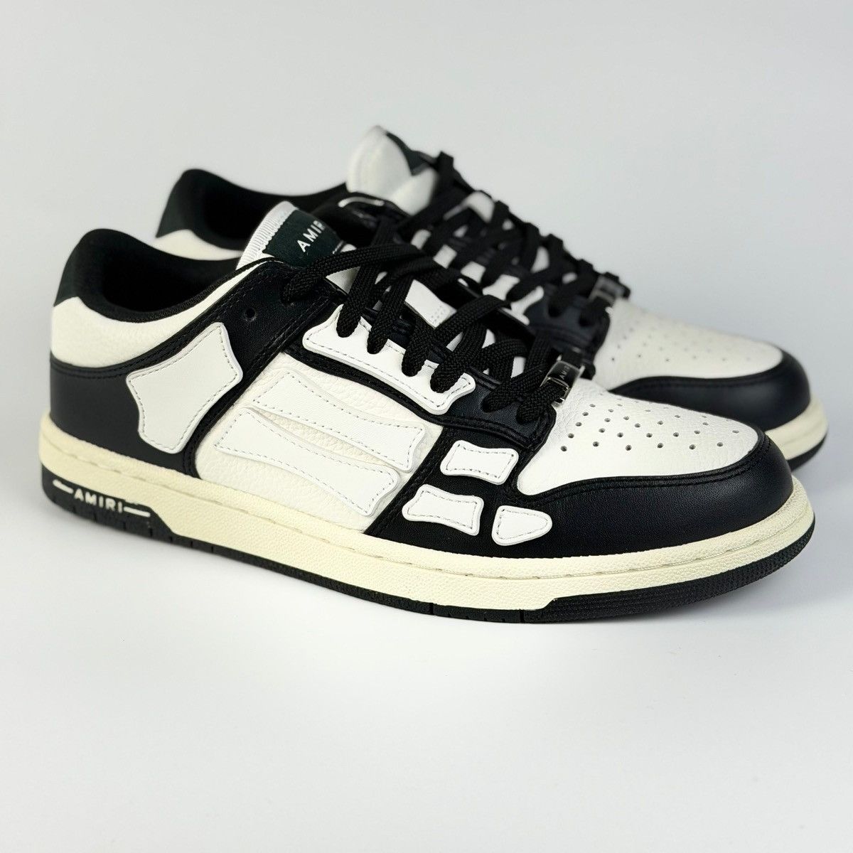 Amiri Amiri Skeltop Low Black Sneakers Size US 7 / EU 40 - 1 Thumbnail