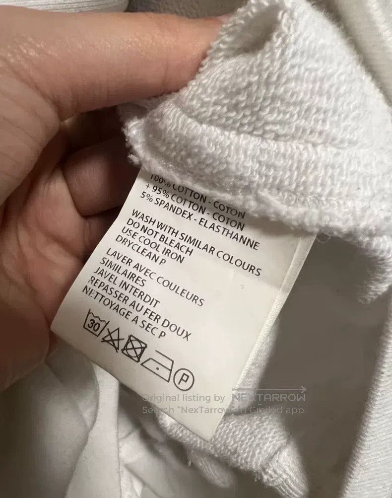 Haider Ackermann Haider Ackermann White Sweatshirt Size US S / EU 44-46 / 1 - 3 Thumbnail