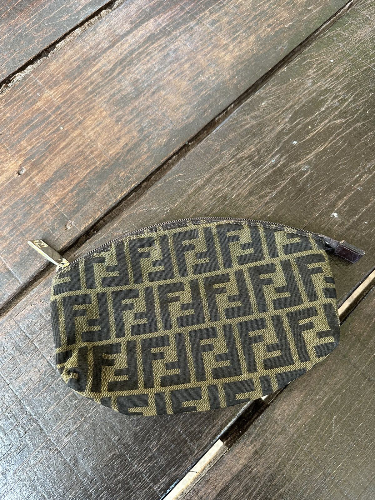 Fendi Fendi FF Zucca Monogram Pouch Bag Size ONE SIZE - 7 Thumbnail