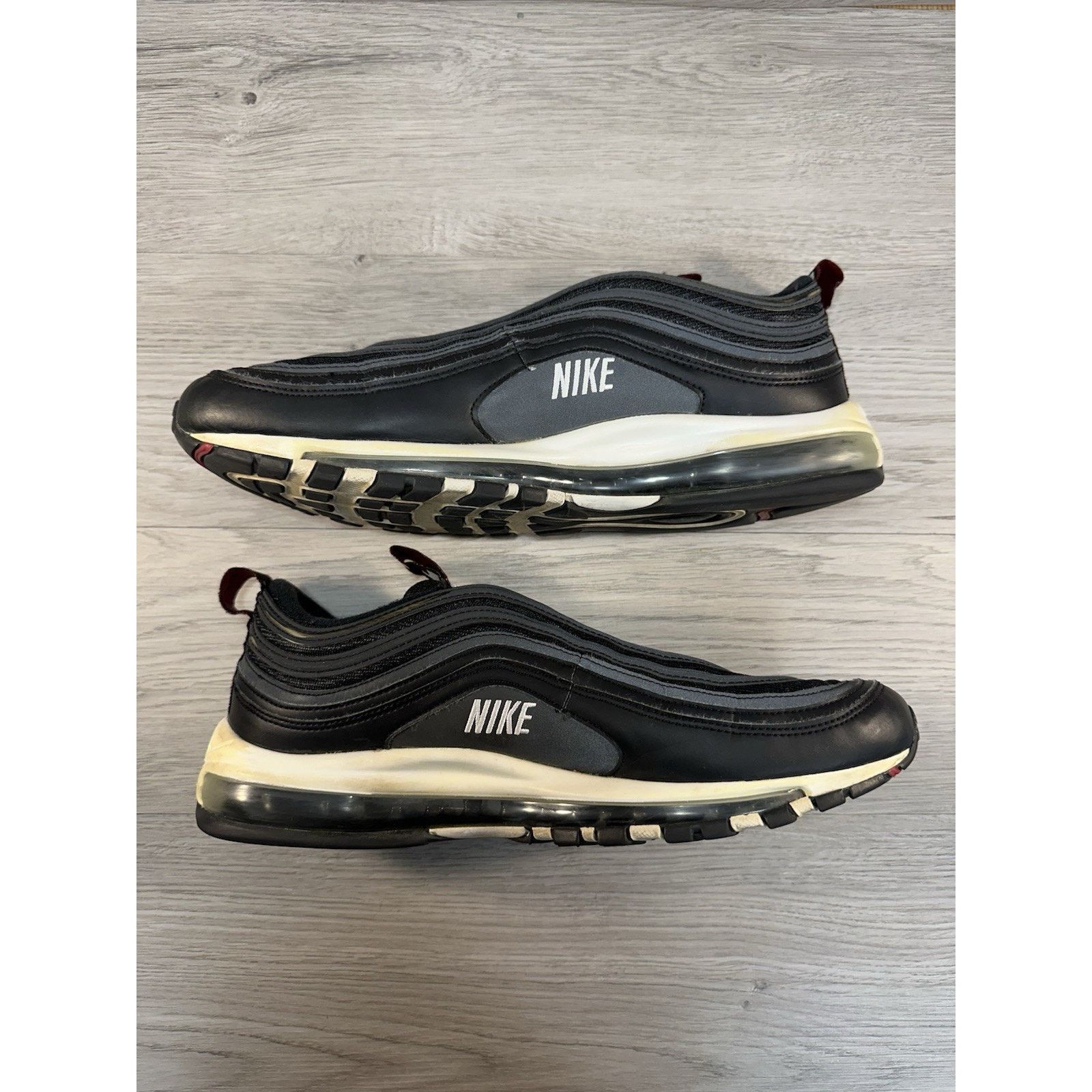 Nike Nike Air Max 97 Premium Black White - Size 13 Size US 13 / EU 46 - 3 Thumbnail