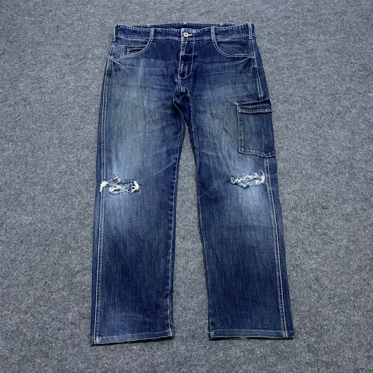 Other 💥Best Offer💥Vintage GL Heart Cargo Distressed Denim Size US 38 / EU 54 - 1 Thumbnail