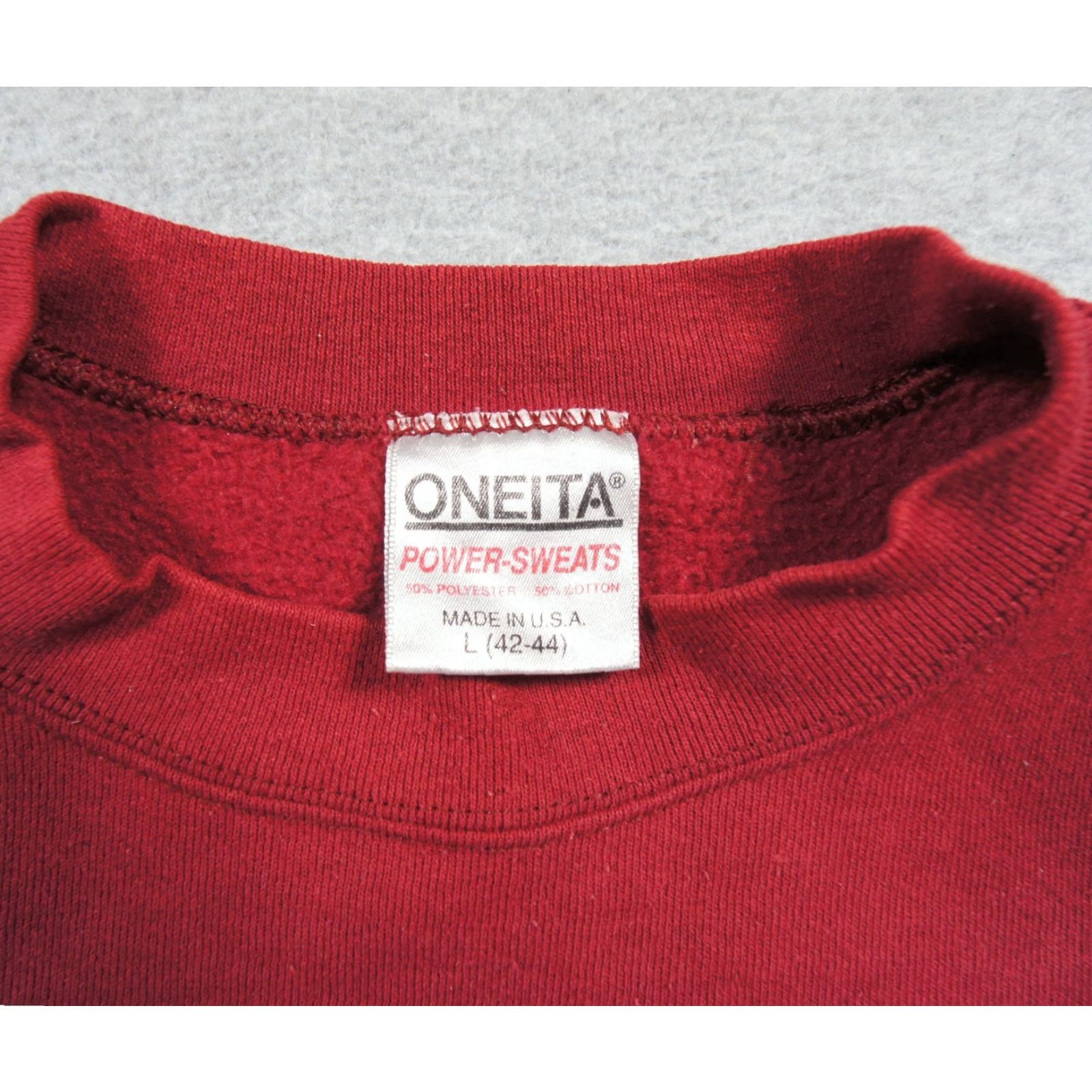 Vintage VINTAGE Pebble Beach Sweatshirt Mens L Red Crewneck 90s California Sweatshirt Pullover Crewneck Shirt Size US L / EU 52-54 / 3 - 5 Thumbnail