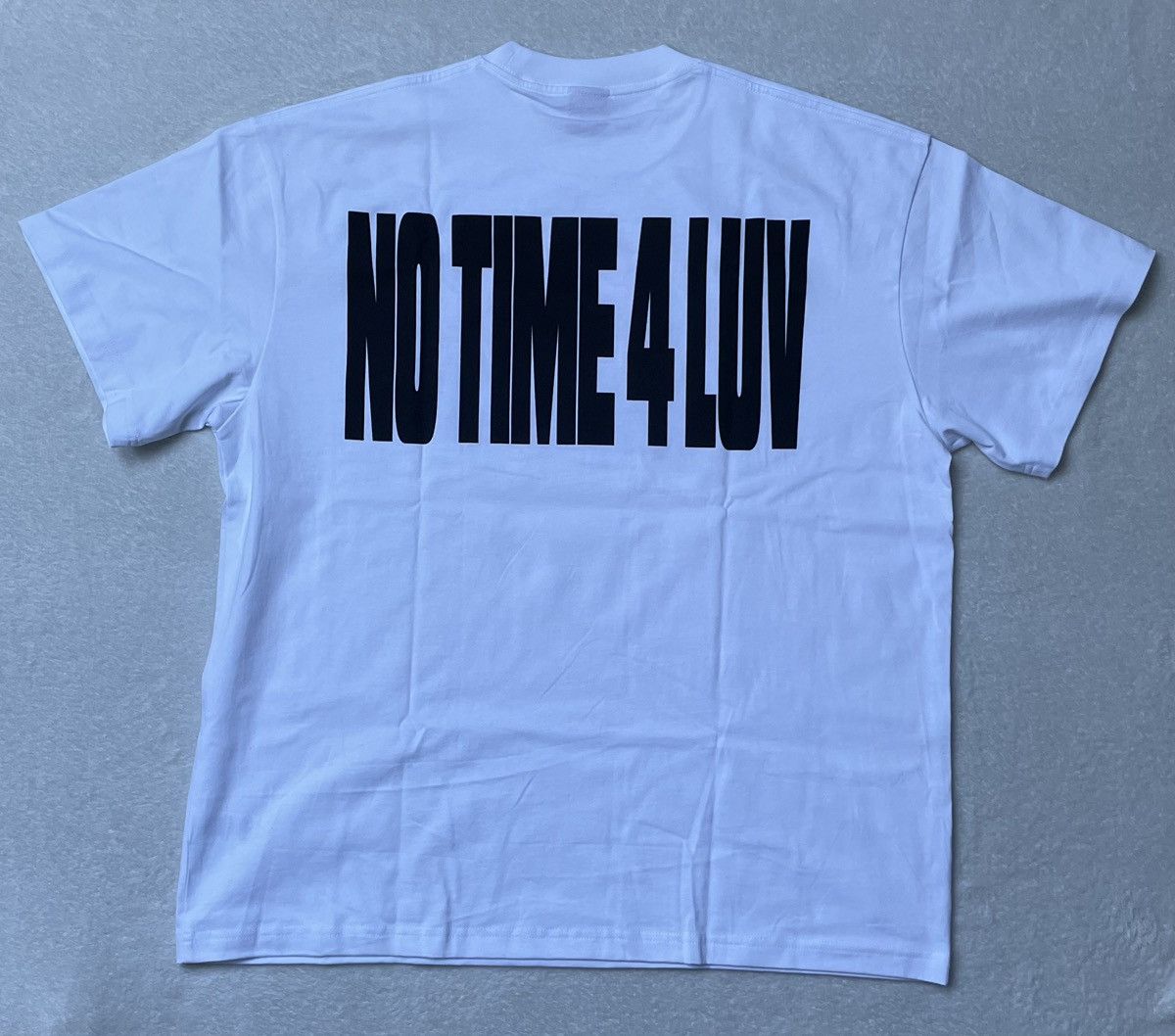 Corteiz CORTEIZ NO TIME 4 LUV TEE [WHITE] Size US L / EU 52-54 / 3 - 2 Thumbnail