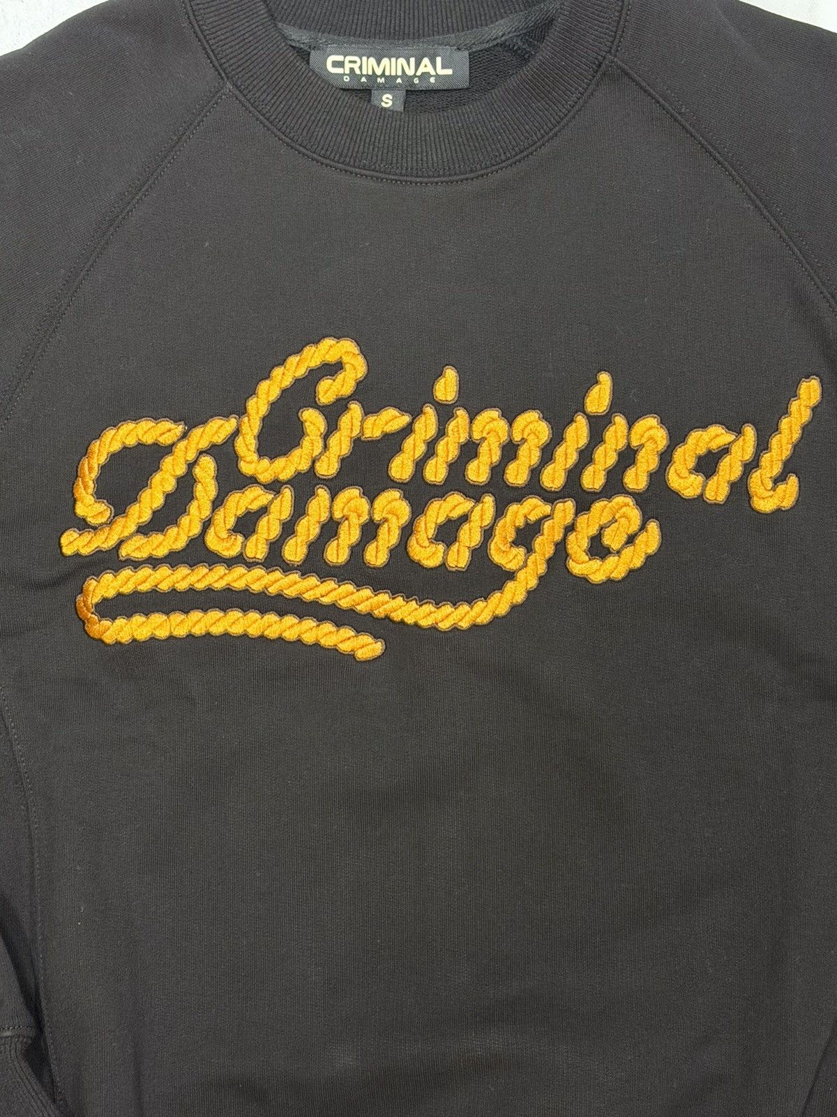 Criminal Damage CRIMINAL DAMAGE PULLMAN SWEATSHIRT Size US M / EU 48-50 / 2 - 2 Thumbnail