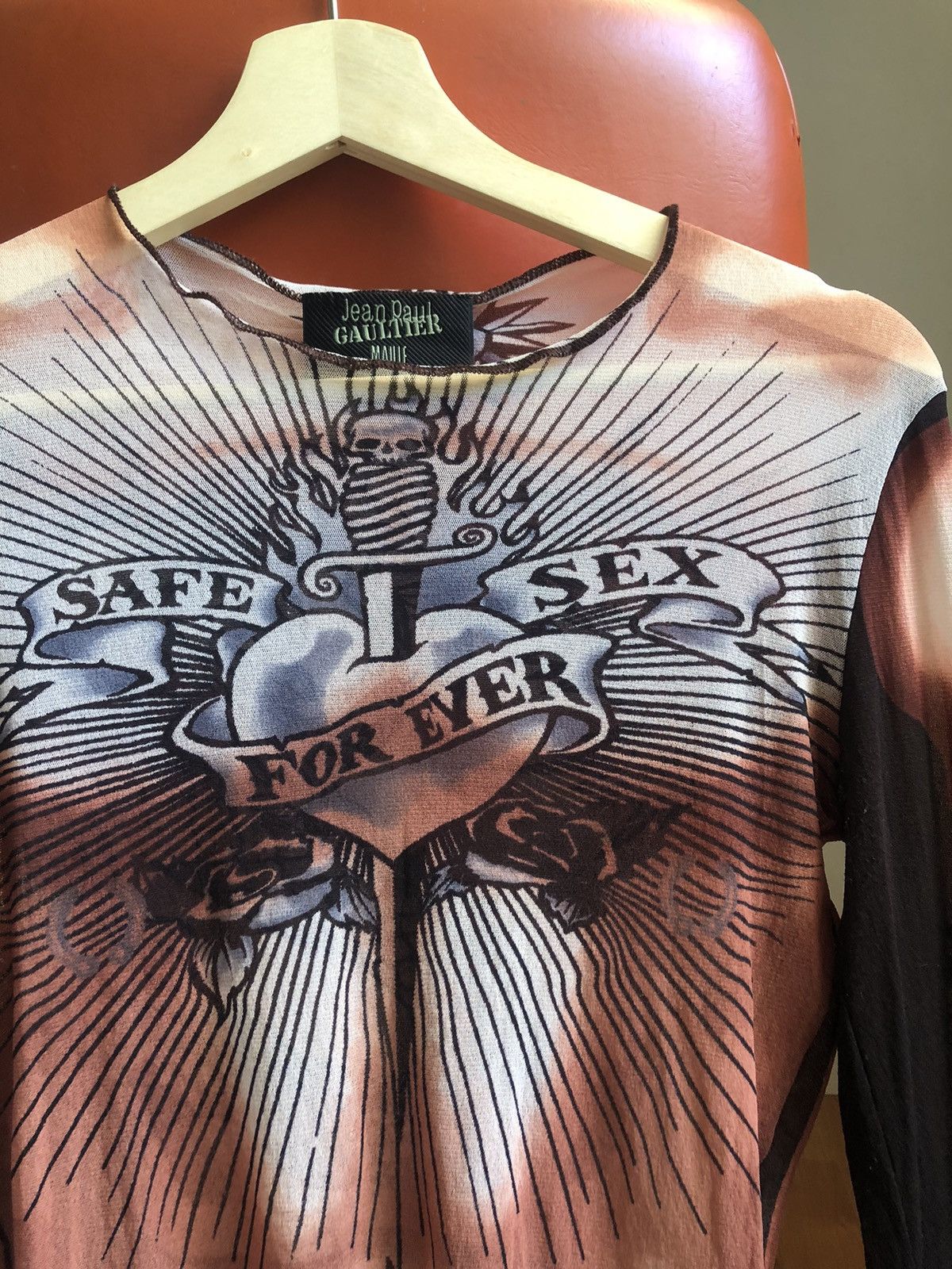 Jean Paul Gaultier Jean Paul Gaultier Safe Sex Shirt Size US S / EU 44-46 / 1 - 2 Thumbnail