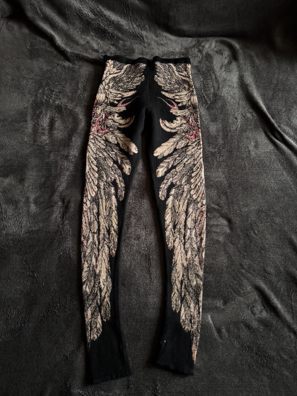 Alexander McQueen Alexandr McQueen A/W 2010 Angels & Demons Hells Angels Size 22" - 10 Thumbnail