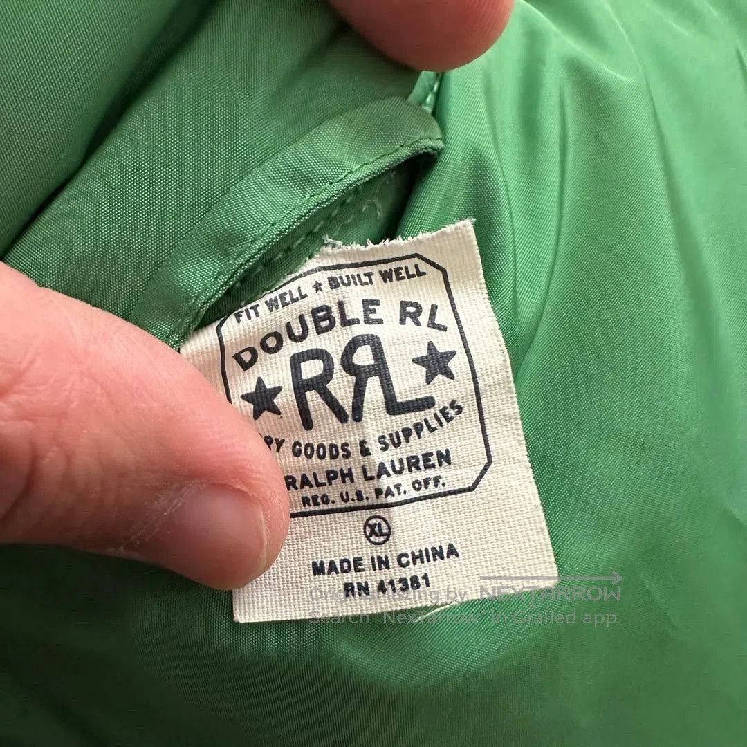 RRL Ralph Lauren RRL Reversible Down Vest. Size US XL / EU 56 / 4 - 7 Thumbnail