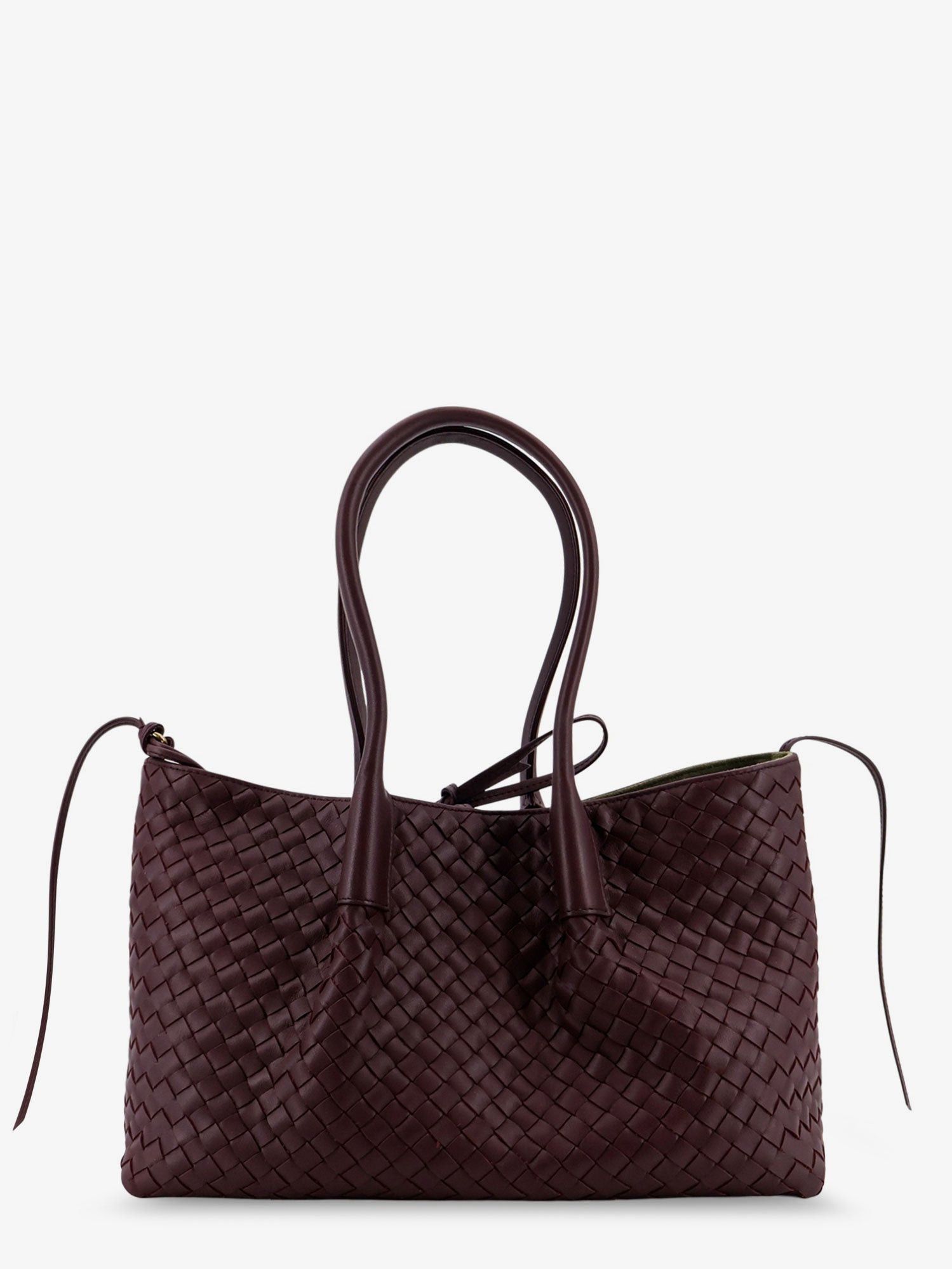 Bottega Veneta Pinacoteca Leather Handbag With Intrecciato Motif Size ONE SIZE - 1 Thumbnail