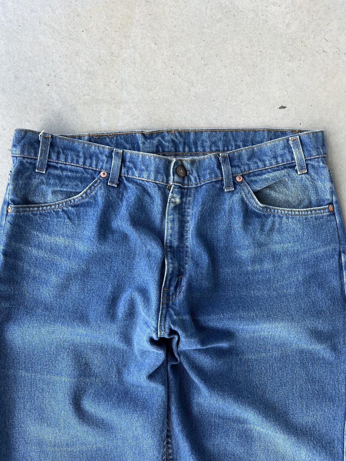 Levi's Vintage 90s Levi’s 506 Orange Tab Denim Jeans Size US 38 / EU 54 - 3 Thumbnail