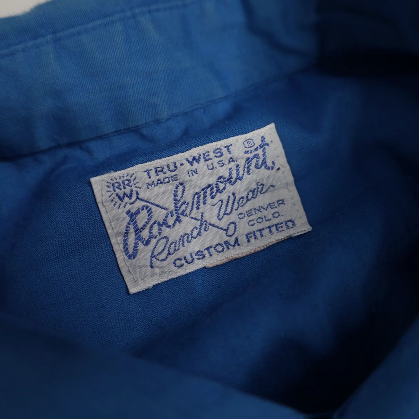 Rockmount Ranch Wear VINTAGE Rockmount Ranch Wear Pearl Snap Western Shirt XL Men Blue Size US XL / EU 56 / 4 - 6 Thumbnail