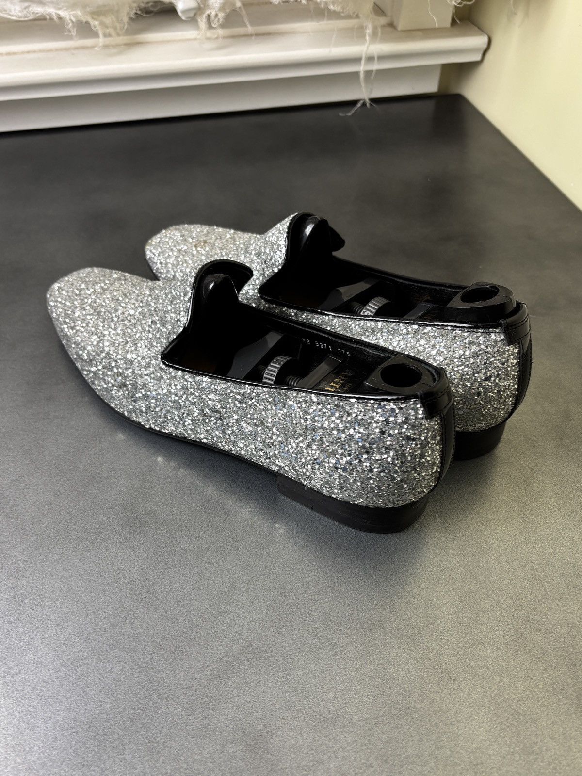 Vintage Vintage Sparkle Loafers Glitter Size US 10 / EU 43 - 4 Thumbnail