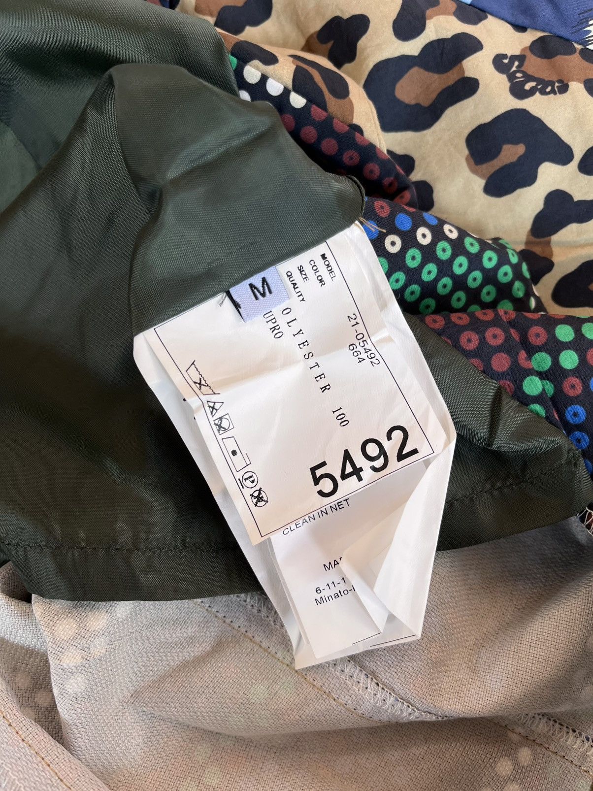 Sacai Sacai x Hank Willis Thomas patchwork asymmetric skirt Size 32" / US 10 / IT 46 - 14 Thumbnail