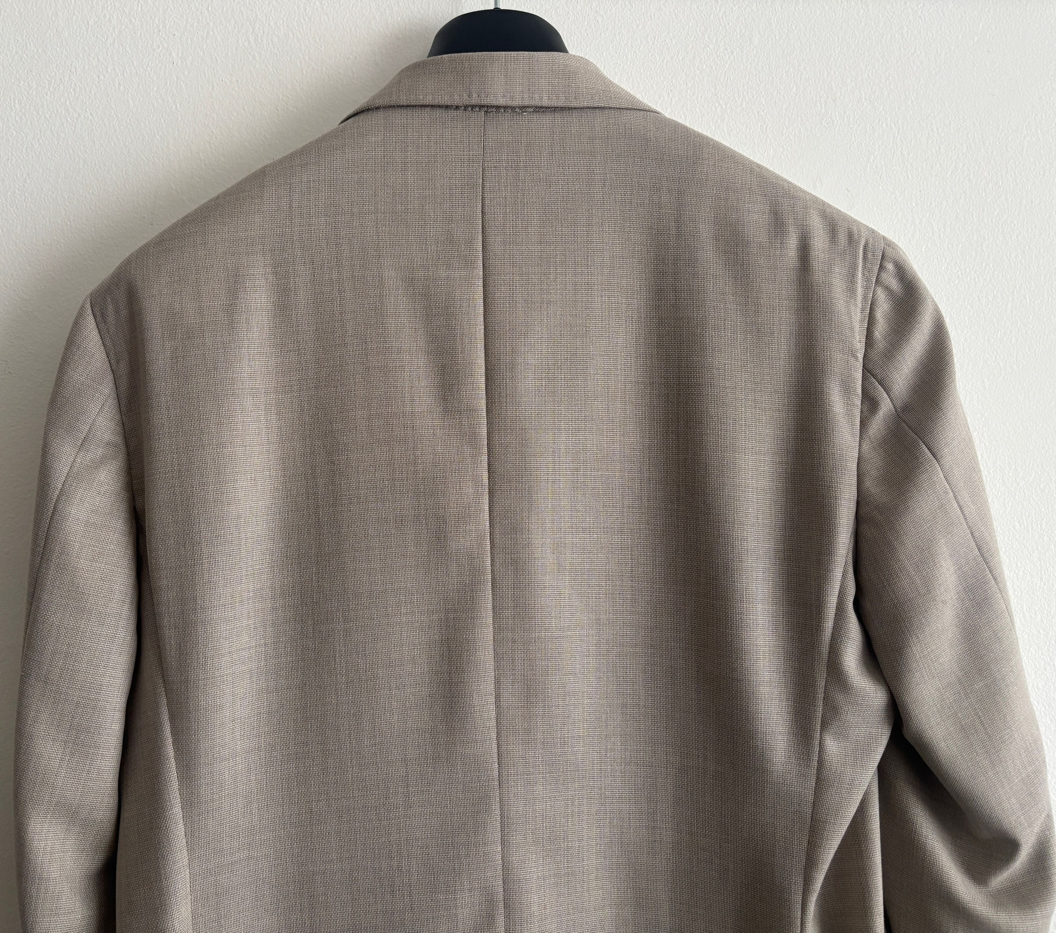 Canali $2200 Kei Unstructured Beige Sport Coat 44 -46 L Size 46L - 14 Thumbnail