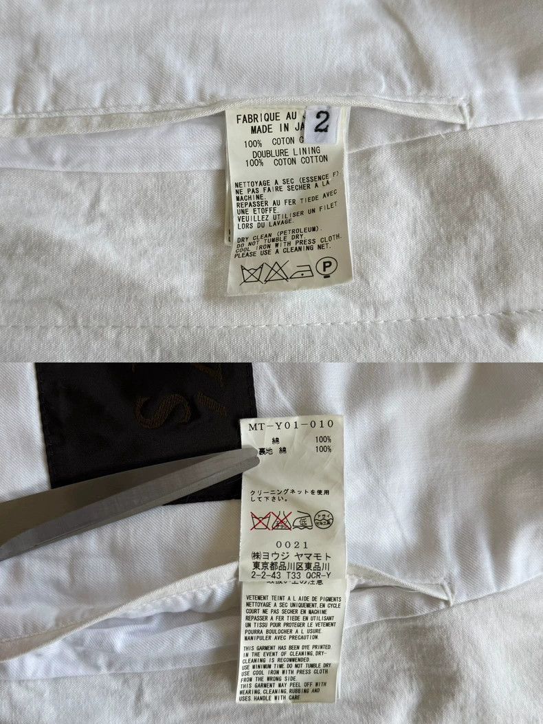 Yohji Yamamoto Yohji Yamamoto Yohji Yamamoto 07SS Short Jacket Unisex Size US M / EU 48-50 / 2 - 7 Thumbnail