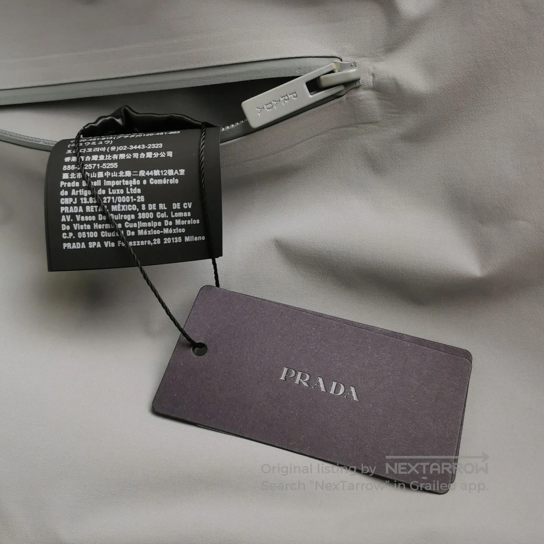Prada Prada Logo Hooded Jacket for Men . Size US XS / EU 42 / 0 - 3 Thumbnail