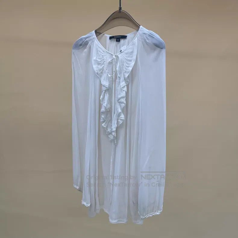 Givenchy Givenchy Silk Shirt Size XS / US 0-2 / IT 36-38 - 1 Thumbnail