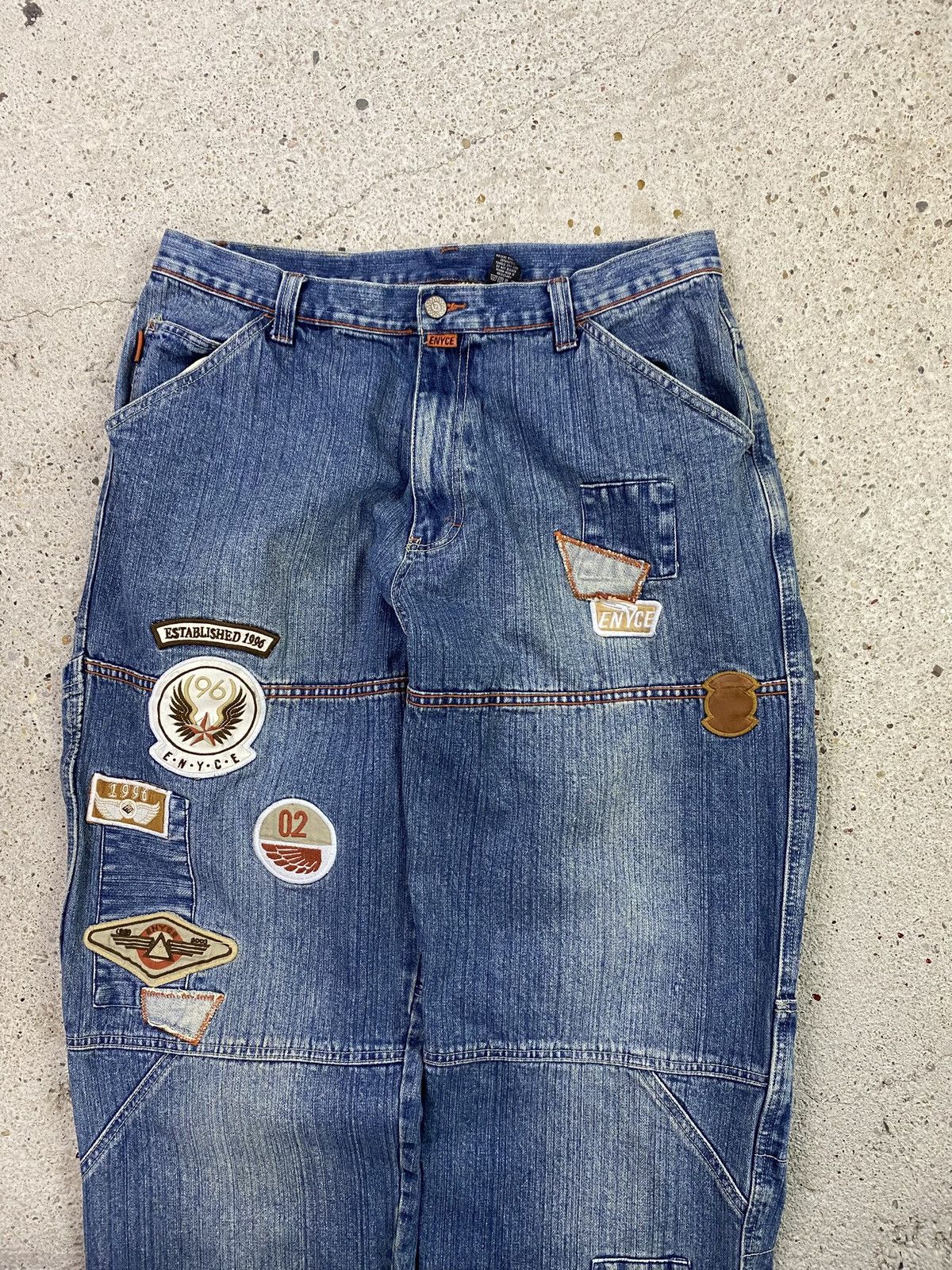 Enyce Enyce denim baggy jeans hip hop rap southpole jnco Size US 38 / EU 54 - 2 Thumbnail