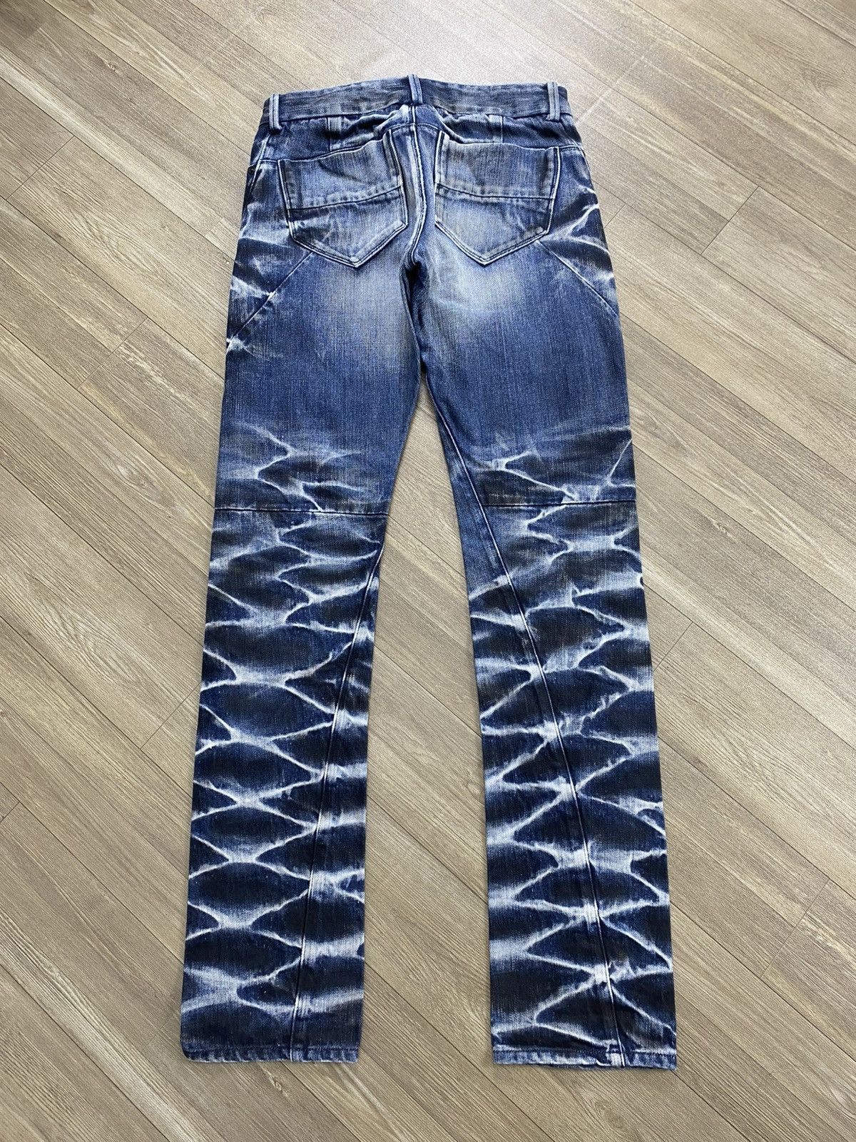 BUFFALO BOBS Buffalo Bobs Johnny Wolf Distressed Clawmark Mudmax Jeans Size US 32 / EU 48 - 20 Thumbnail