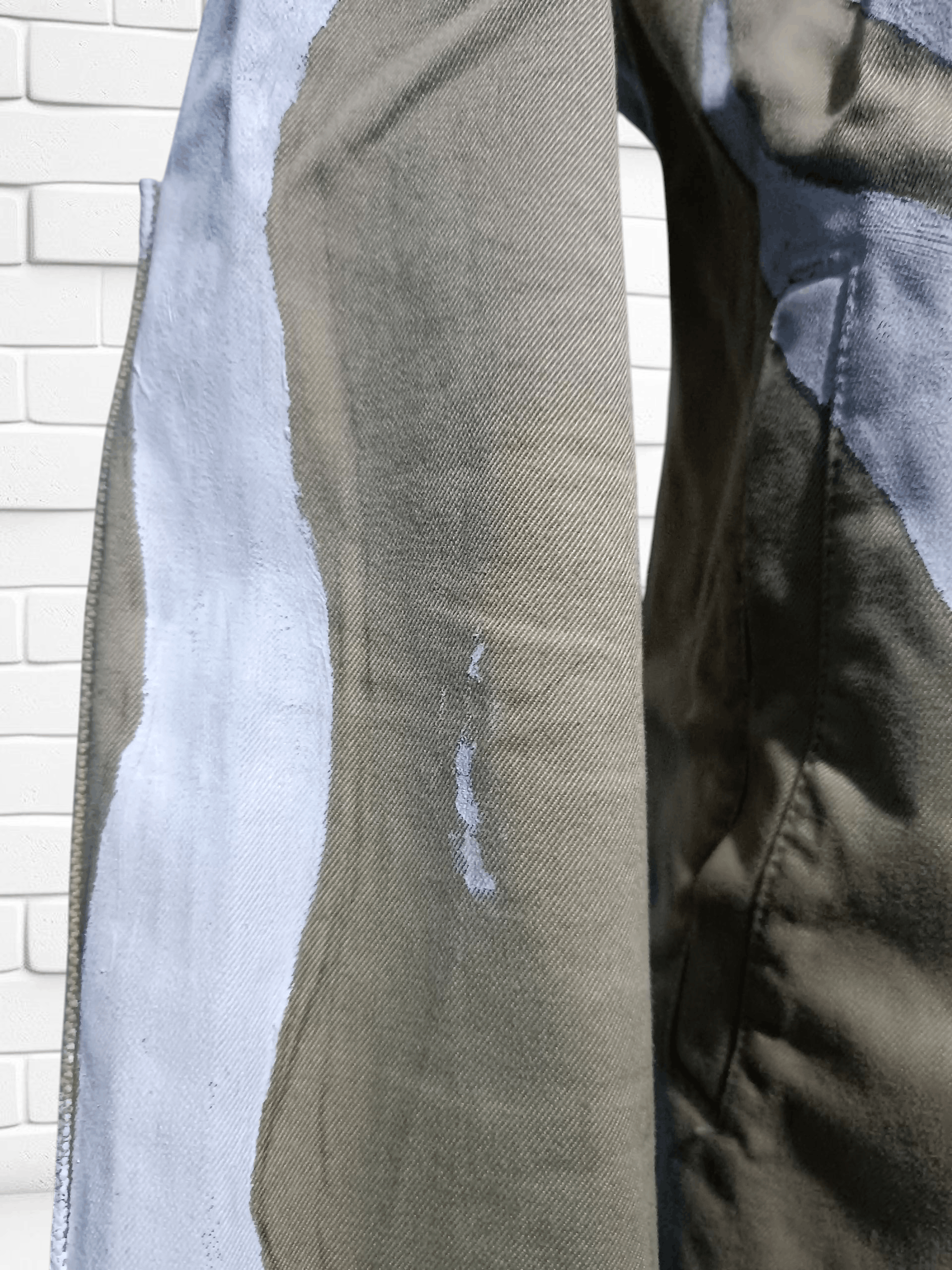 Japanese Brand Japanese Brand Custom Made Paint Unfinished Skeleton Jacket Size US M / EU 48-50 / 2 - 4 Thumbnail