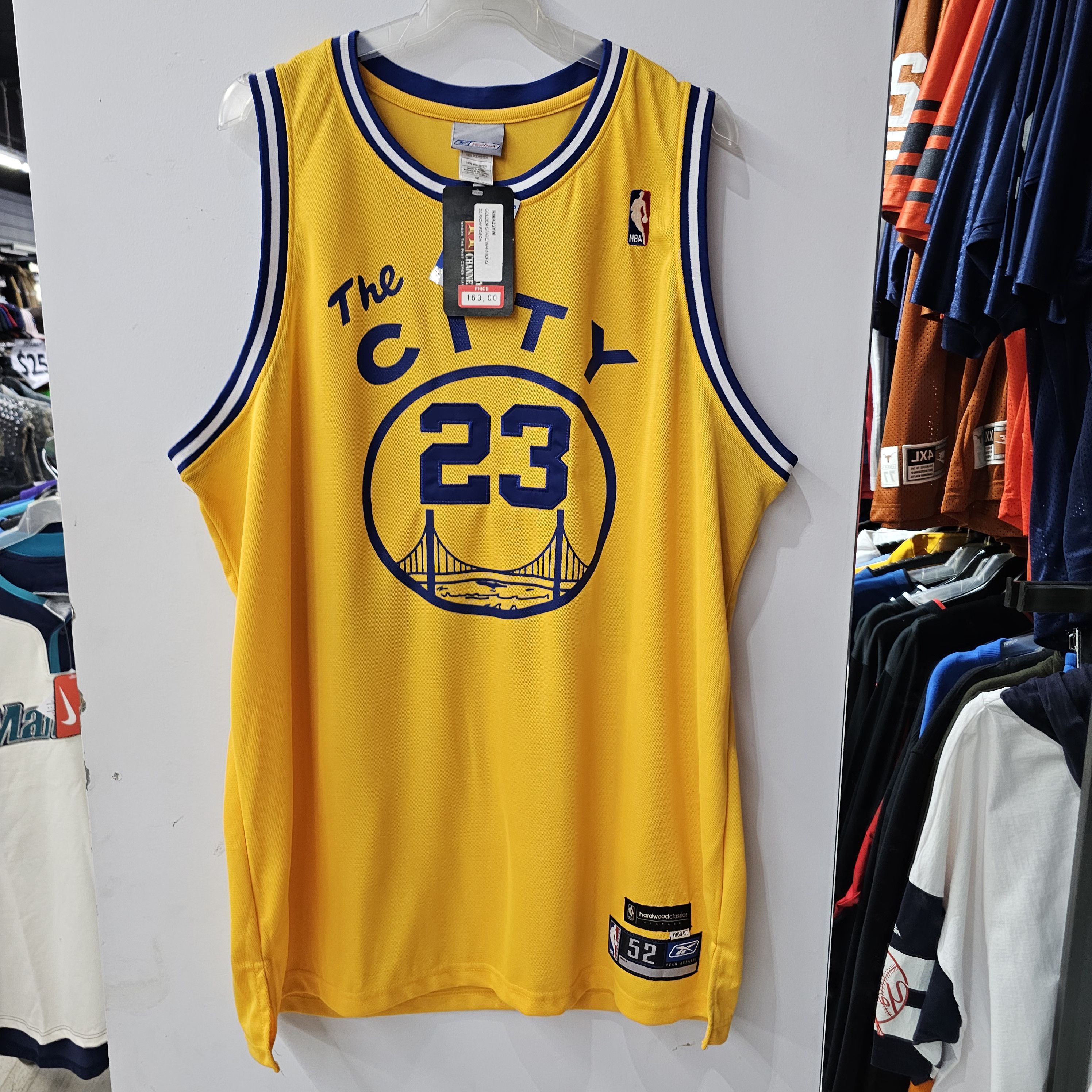 Reebok Authentic Golden State Warriors Jason Richardson Jersey Size US XXL / EU 58 / 5 - 3 Thumbnail