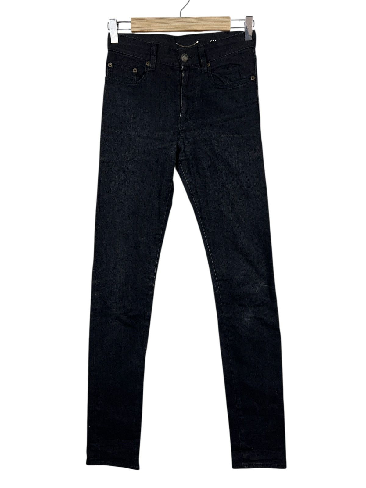 Hedi Slimane × Saint Laurent Paris 🔥 2013 Saint Laurent Paris Dyed SlimFit Size US 27 - 1 Thumbnail