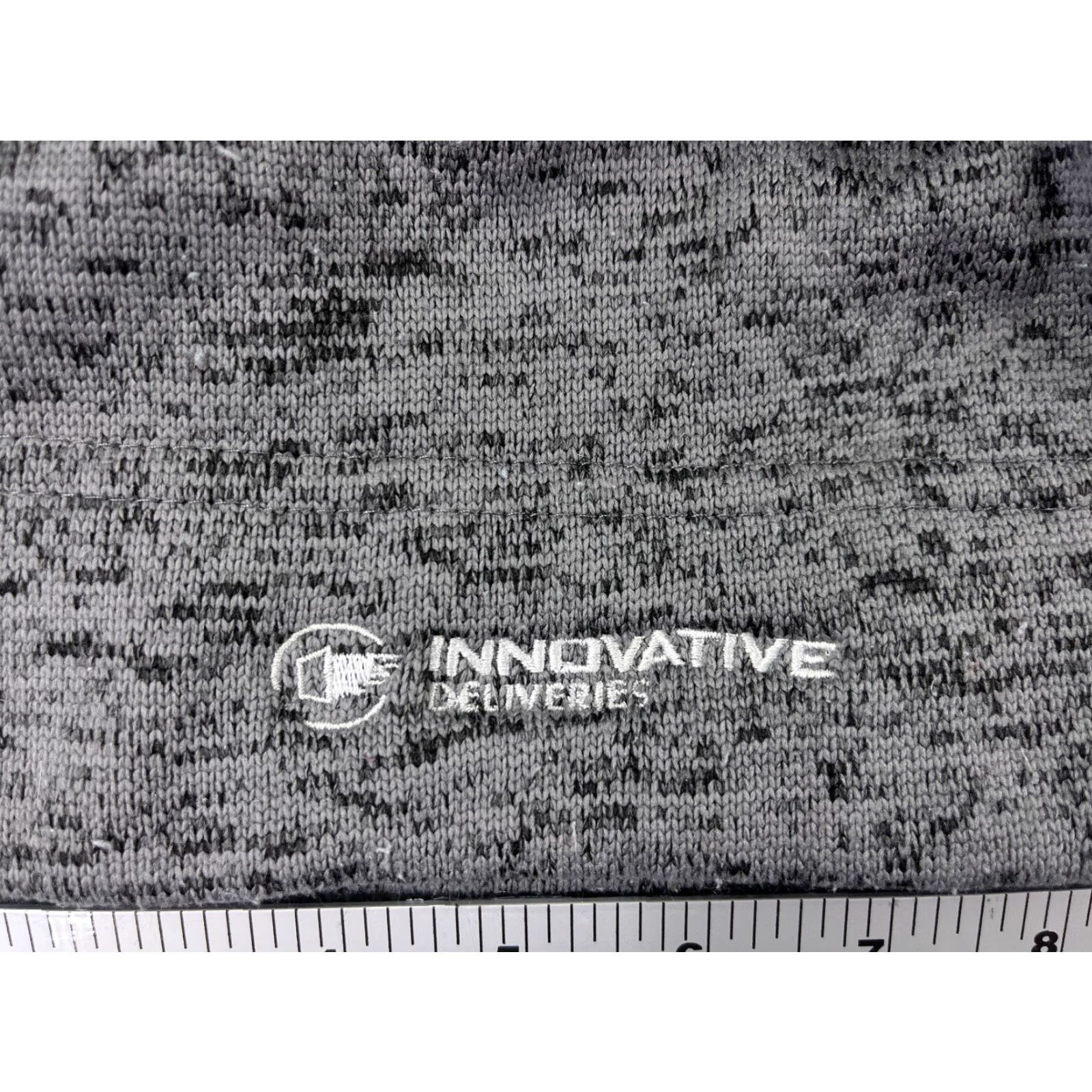 Port Authority Port Authority Beanie Knit Adult Gray Poly Delivery Service Logo Ski Hat Size ONE SIZE - 2 Thumbnail