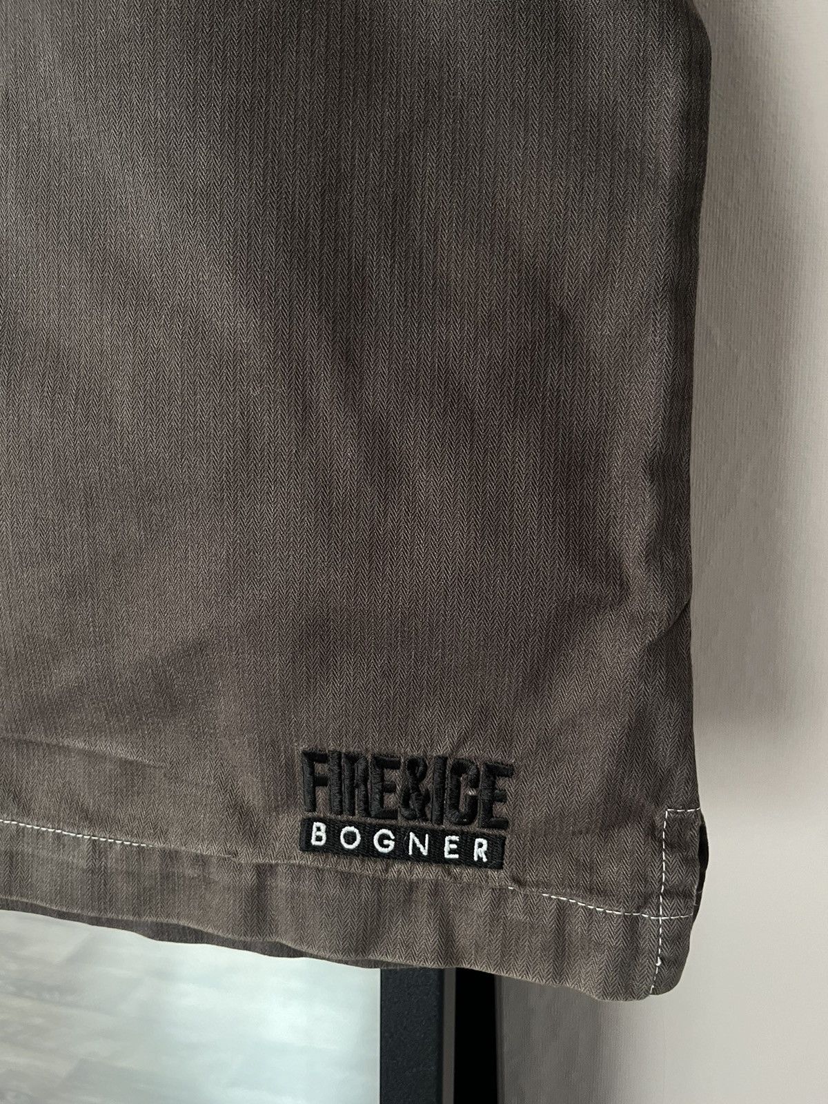 Bogner Vintage Bogner Ice&Fire rare Heavy Cotton shirt Brown Size US M / EU 48-50 / 2 - 4 Thumbnail