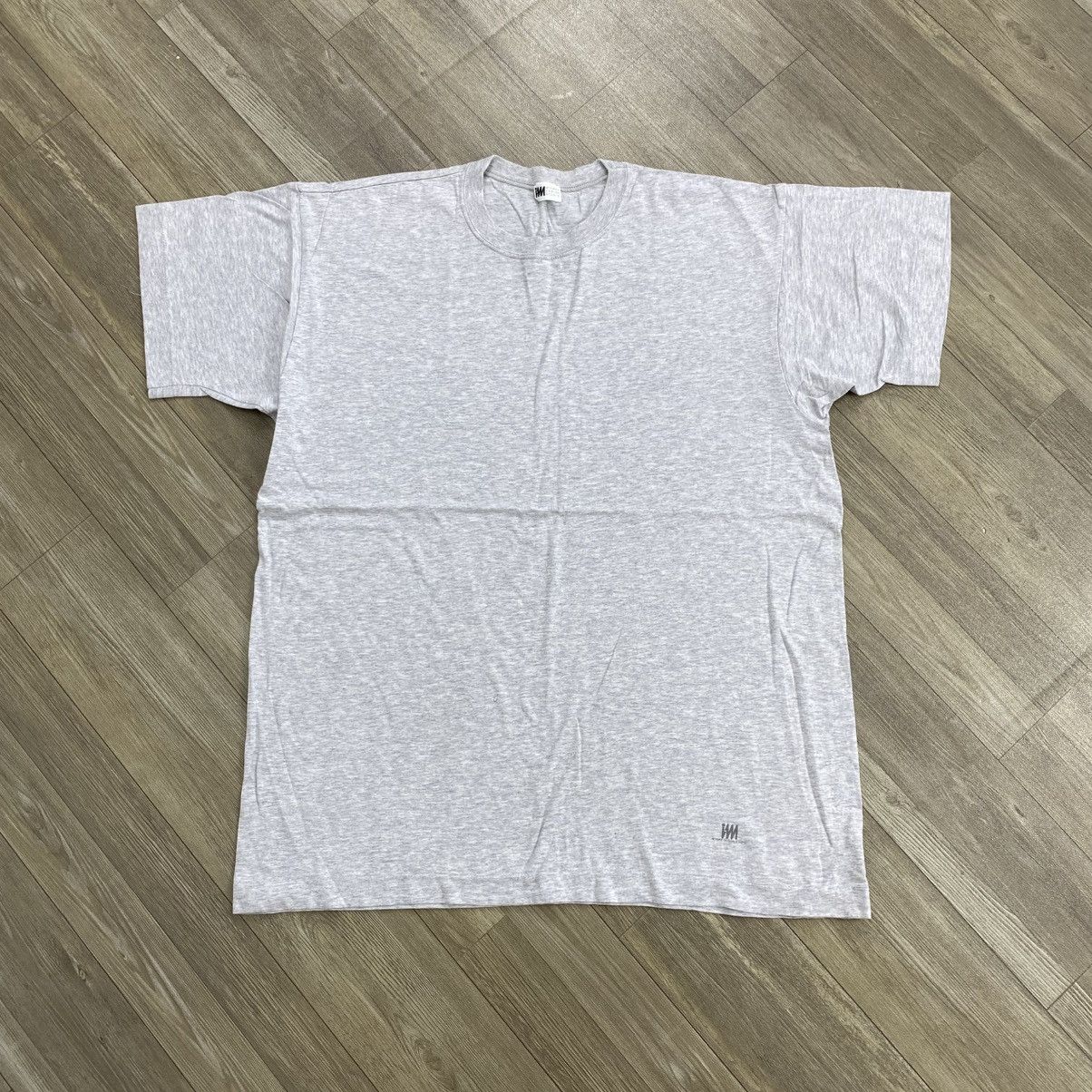 Issey Miyake 2000s Issey Miyake Design Studio Im Product Basic Gray Tee Size US L / EU 52-54 / 3 - 1 Thumbnail