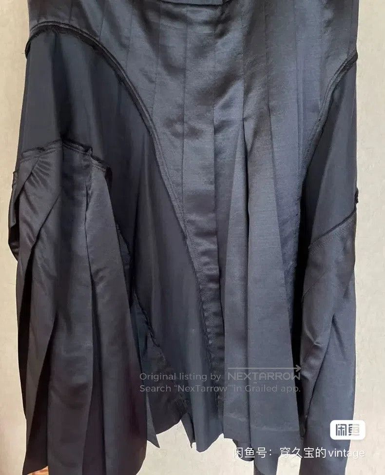 Comme des Garcons Comme Des Garcons size M Asymmetrical Patchwork Deconstruc Size 23" - 4 Thumbnail