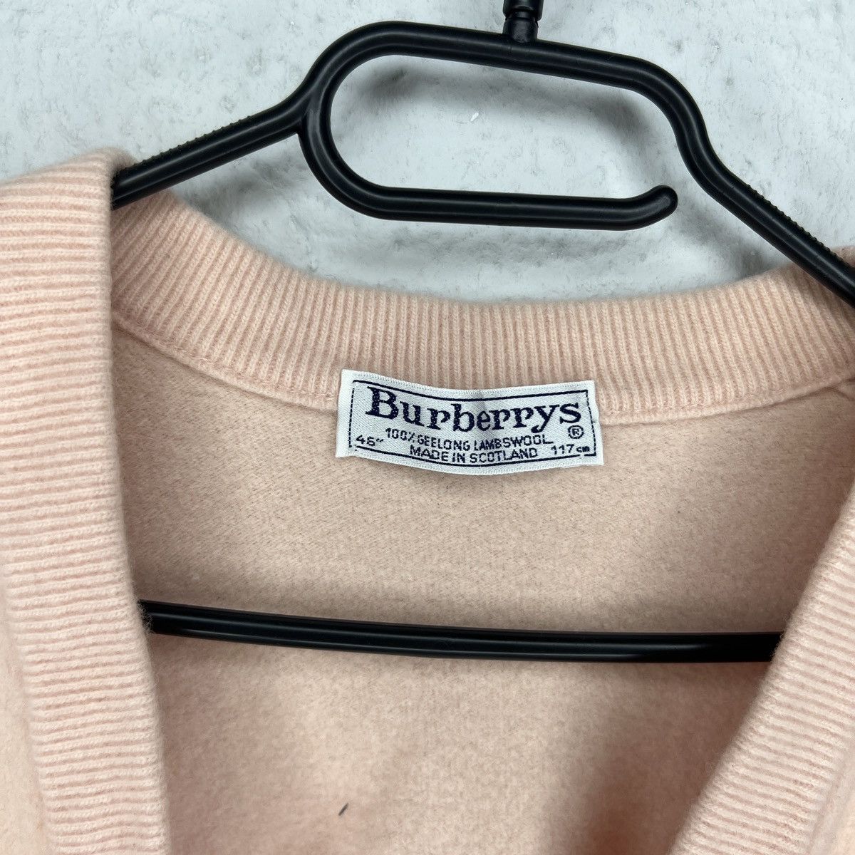 Burberry Burberry Vintage Cardigan Jumper Sweater Pink Wool Retro Y2K Size S / US 4 / IT 40 - 4 Thumbnail