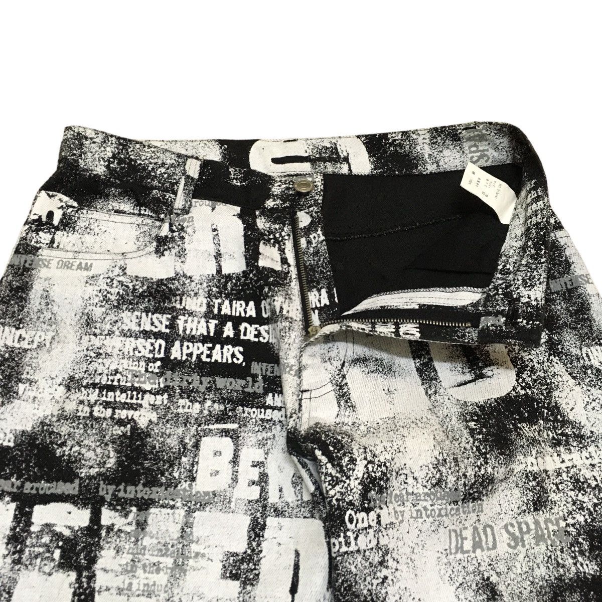 20471120 × Japanese Brand × Seditionaries Rare Design Vintage Brand Bernings Sho Fullprint Jeans 1990s Size US 29 - 6 Thumbnail