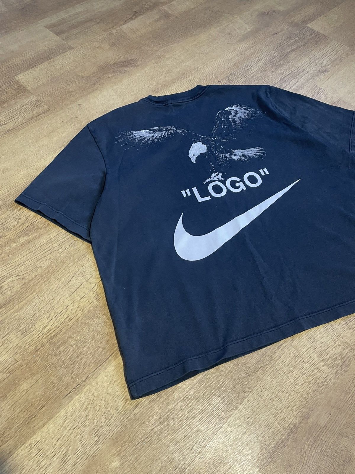 Nike × Off-White Nike x Off-White Mercurial NRG X Tee Black Size US L / EU 52-54 / 3 - 5 Thumbnail