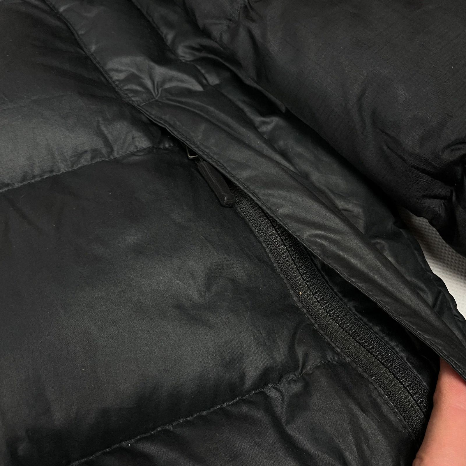Nike × Vintage Nike Men's Black Polyester Long Sleeve Puffer Jacket Large Size US L / EU 52-54 / 3 - 5 Thumbnail