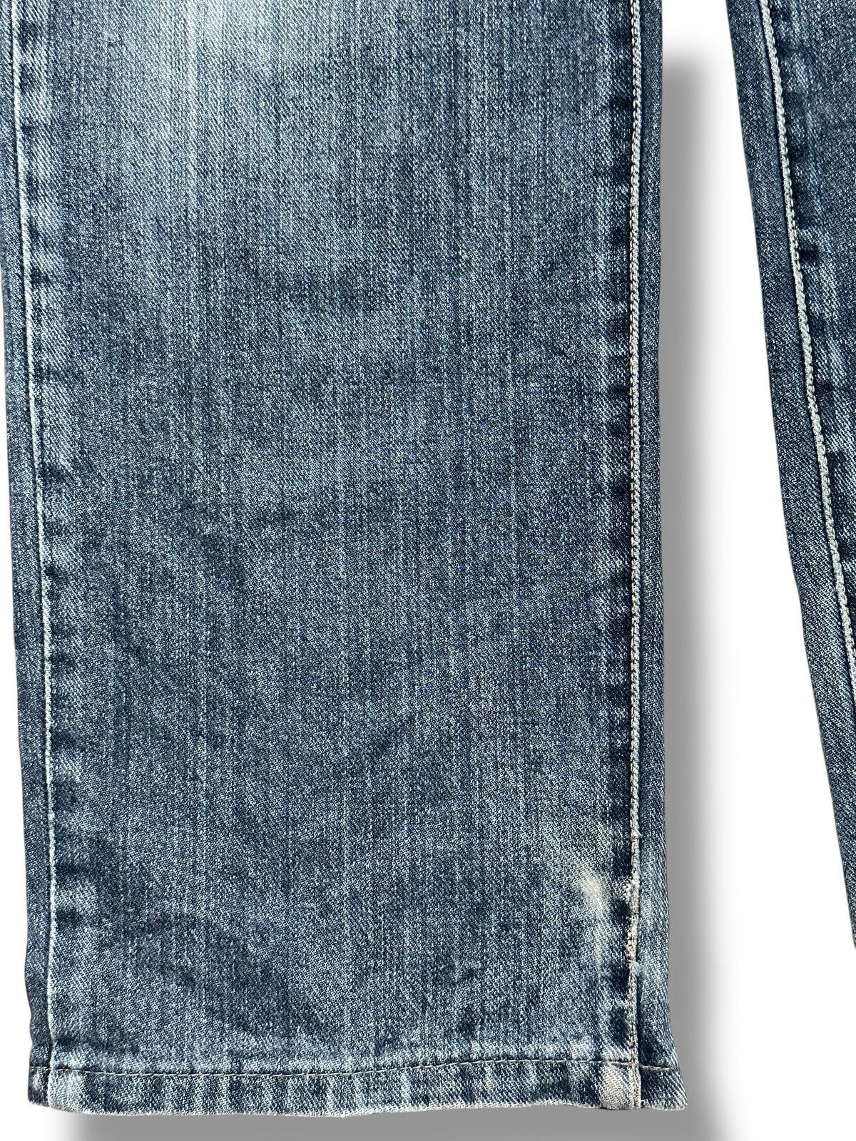 Edwin Rare Edwin Vintage Orange Tab Straight Loose and Faded Wash Size US 31 - 11 Thumbnail