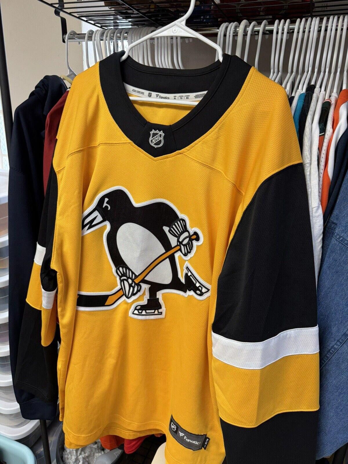 NHL Fanatics NHL Pittsburgh Penguins Hockey Jersey Size US XL / EU 56 / 4 - 2 Thumbnail