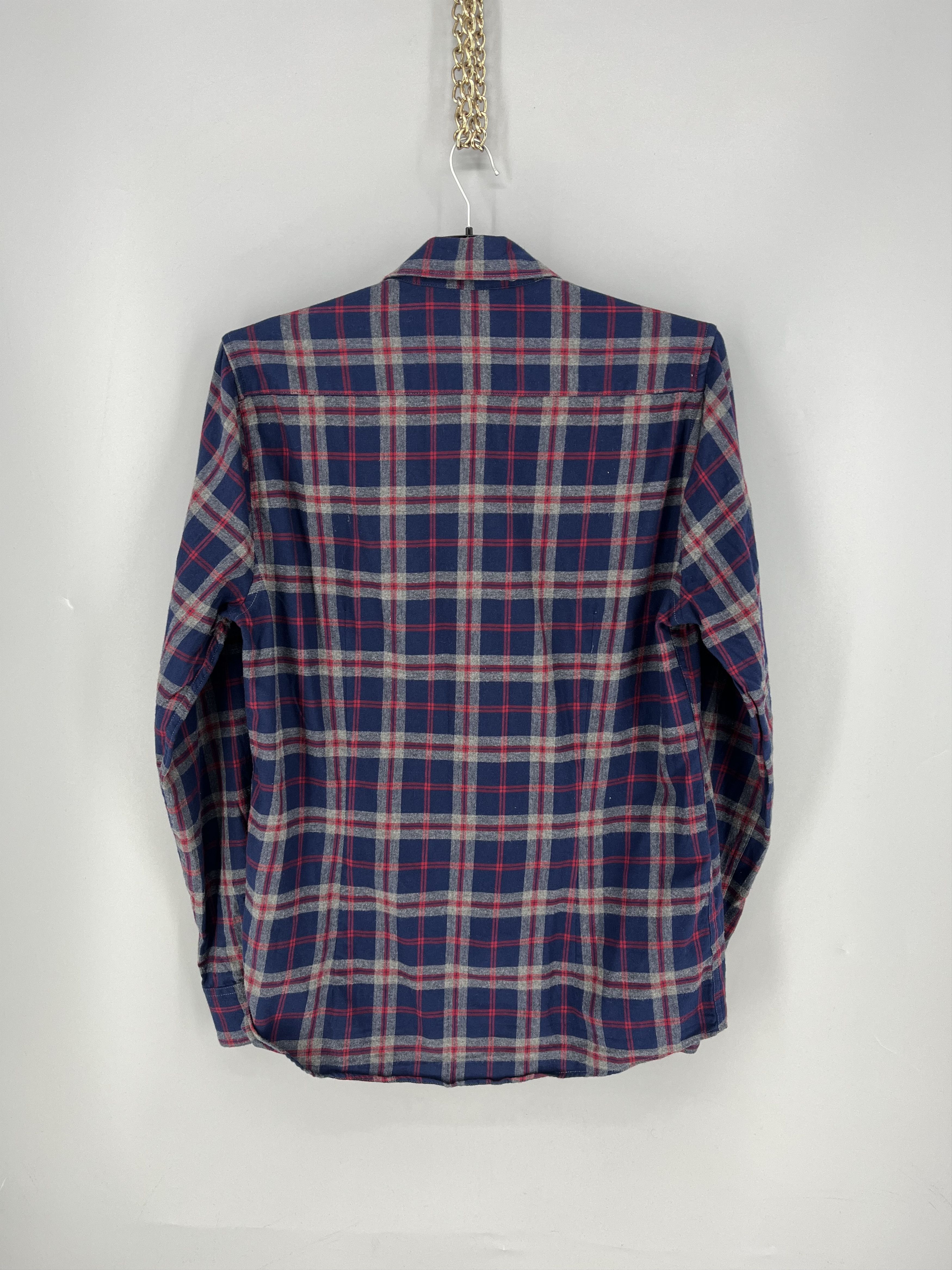 Barbour Vintage Y2K Barbour Tailored Flannel Shirt Size US M / EU 48-50 / 2 - 9 Thumbnail