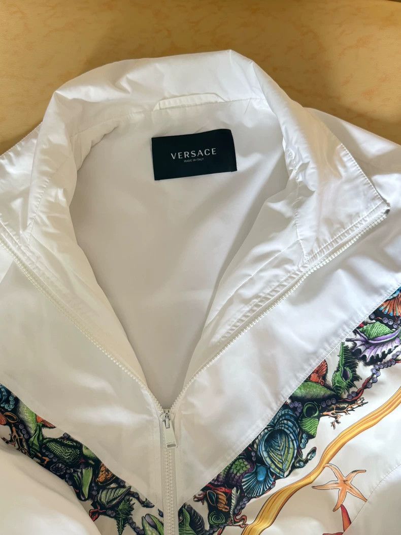 Versace Versace Men's Ocean Coat Size US M / EU 48-50 / 2 - 7 Thumbnail